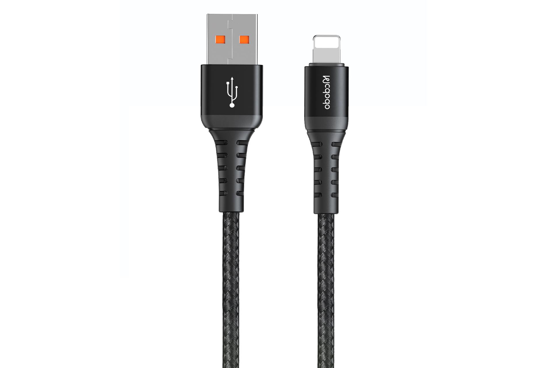 کابل شارژ USB مک دودو Type-A به Lightning مدل CA-2260 با طول 0.2 متر مشکی