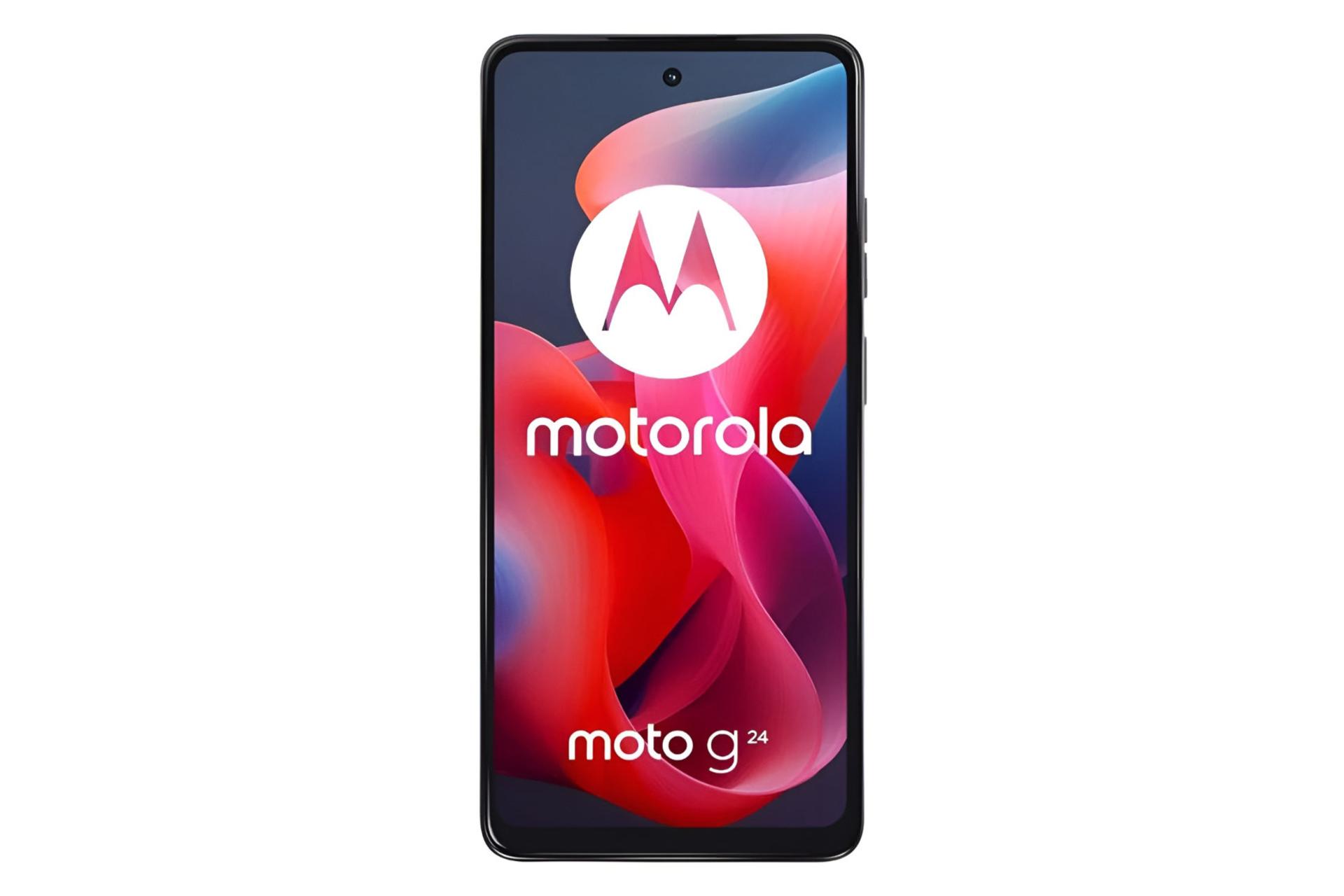 پنل جلو و صفحه نمایش کناری گوشی موبایل موتو G34 موتورولا مشکی / Motorola Moto G24