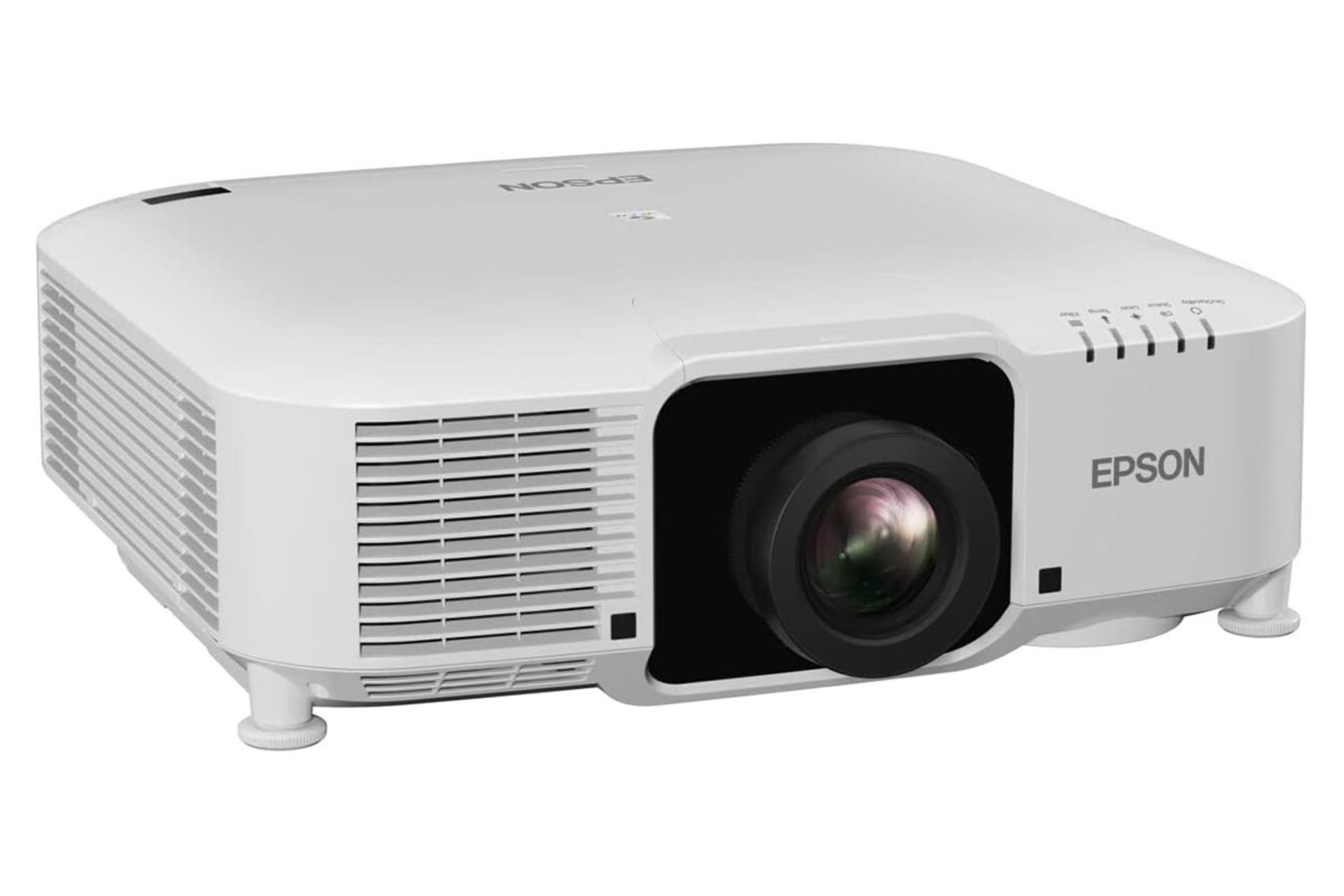 ویدیو پروژکتور اپسون Epson EB-PU1008 نمای جلو و چپ
