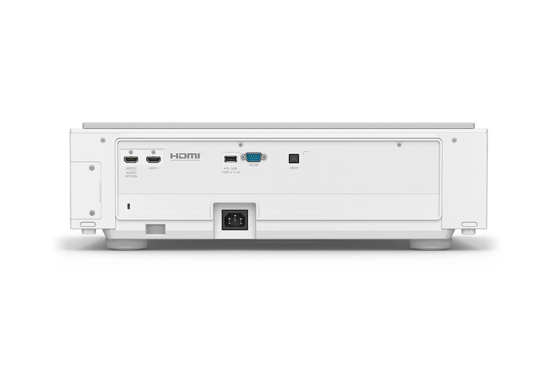 ویدیو پروژکتور بنکیو BenQ V7000i نمای پشت و درگاه ها