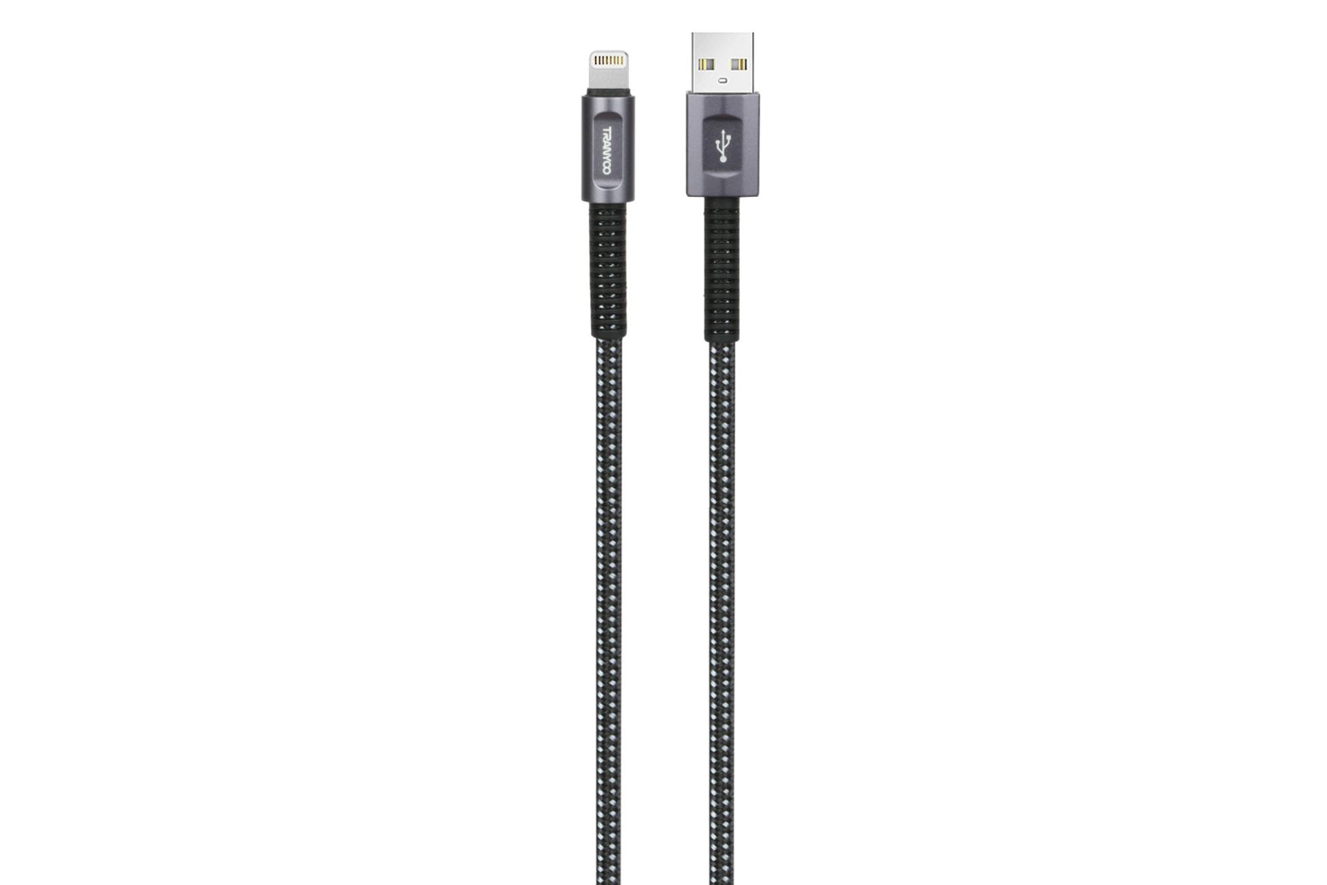 کابل شارژ USB ترانیو Type-A به Lightning مدل T-X21I با طول 1 متر