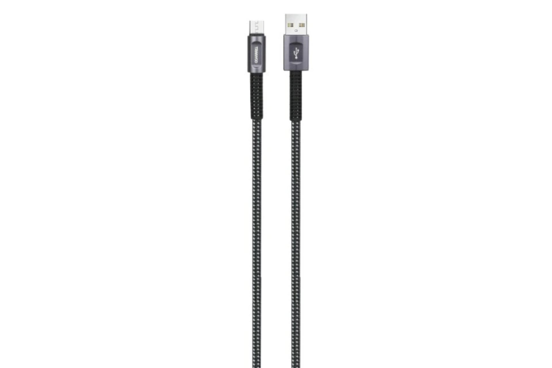 کابل شارژ USB ترانیو Type-A به Micro-USB مدل T-X21V با طول 1 متر