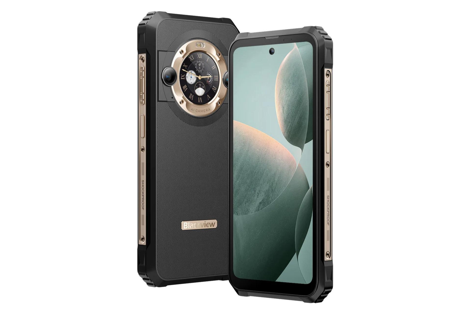 لبه های کناری گوشی موبایل بلک ویو Blackview BL9000 رزگلد