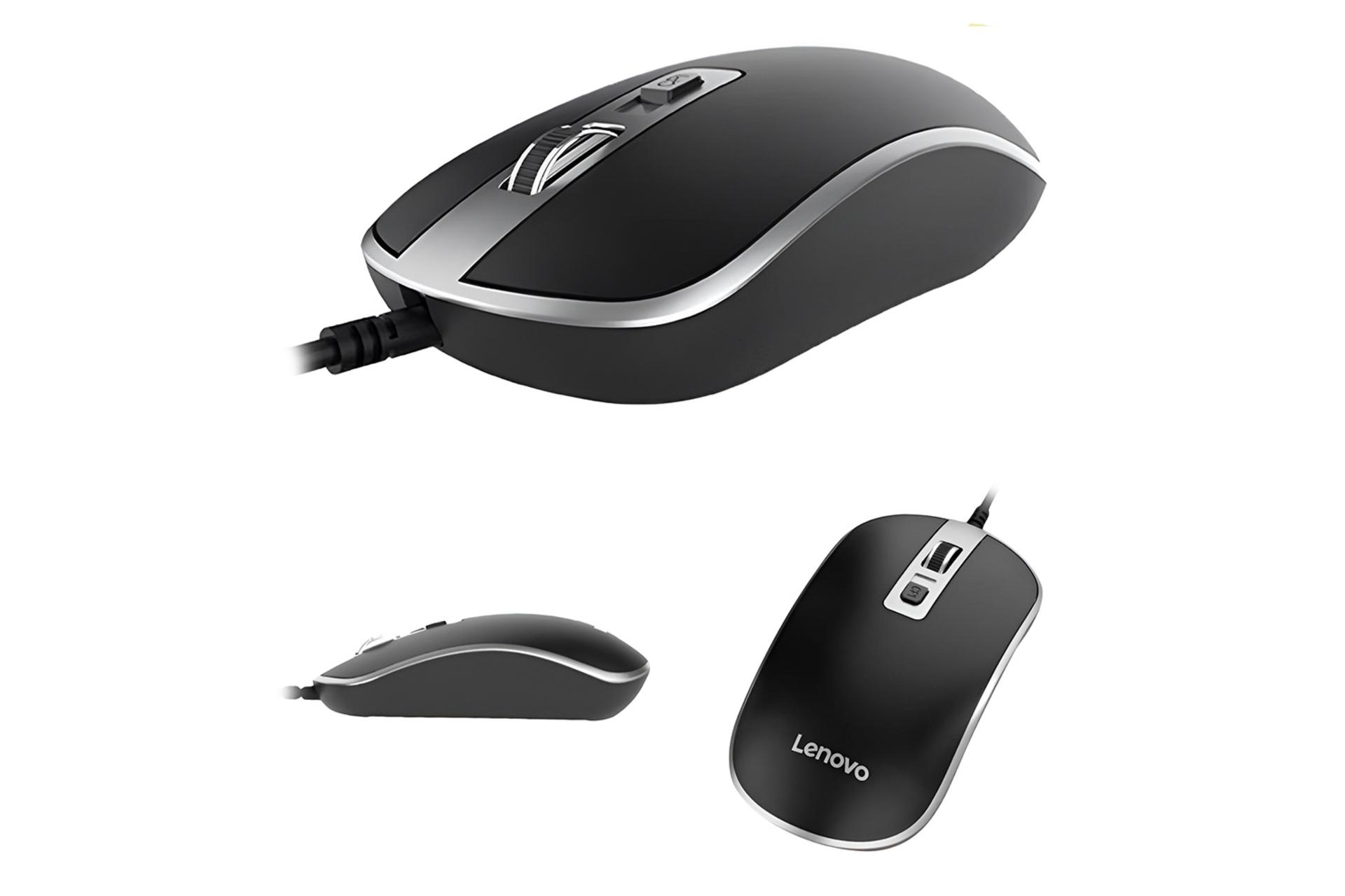 نماهای کناری ماوس لنوو Lenovo M104