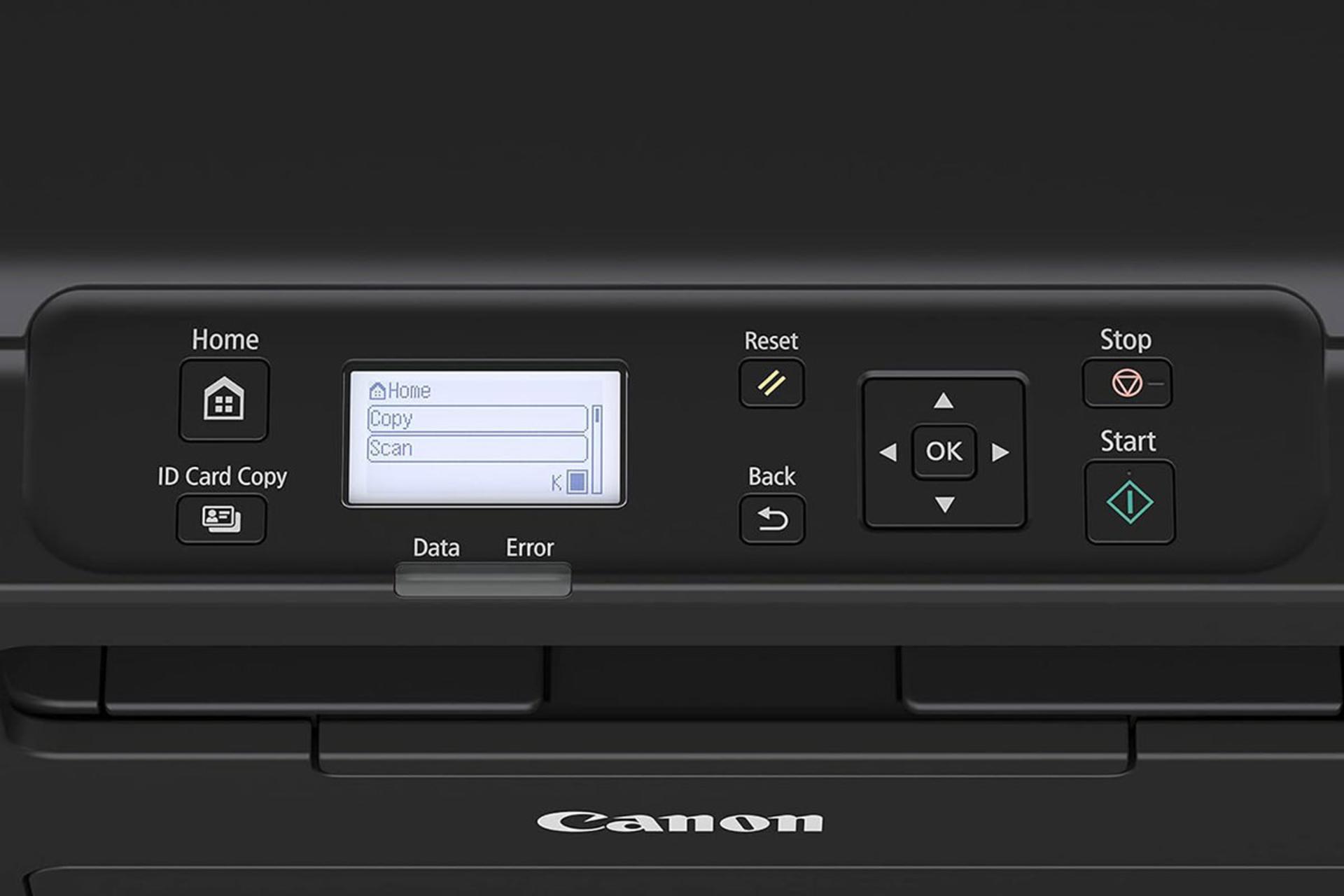 دکمه های کنترل پنل  و نمایشگر کانن Canon MF272dw