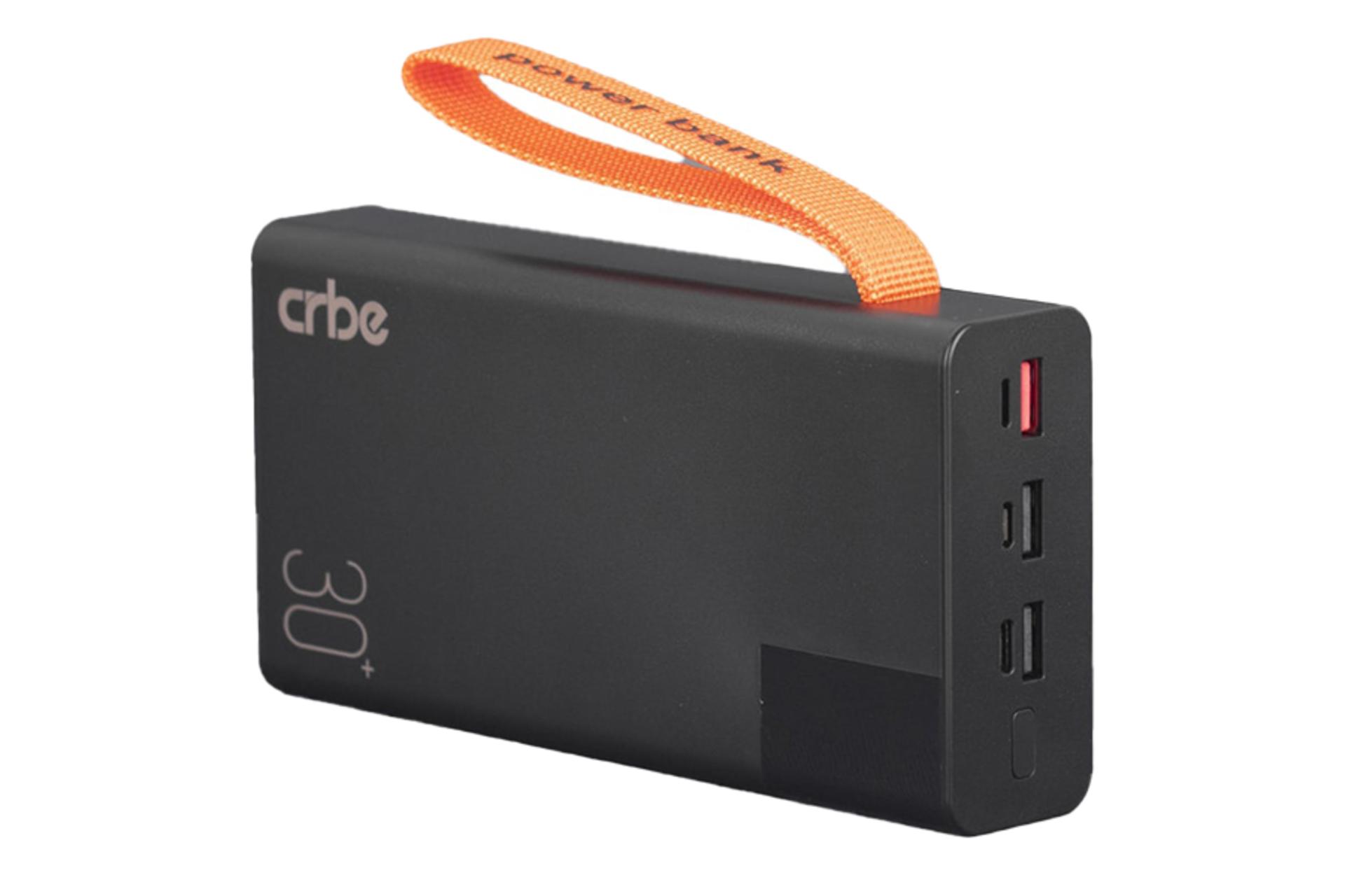 پاوربانک کربی be-p102 با ظرفیت 30000 میلی‌آمپر ساعت سیاه رنگ