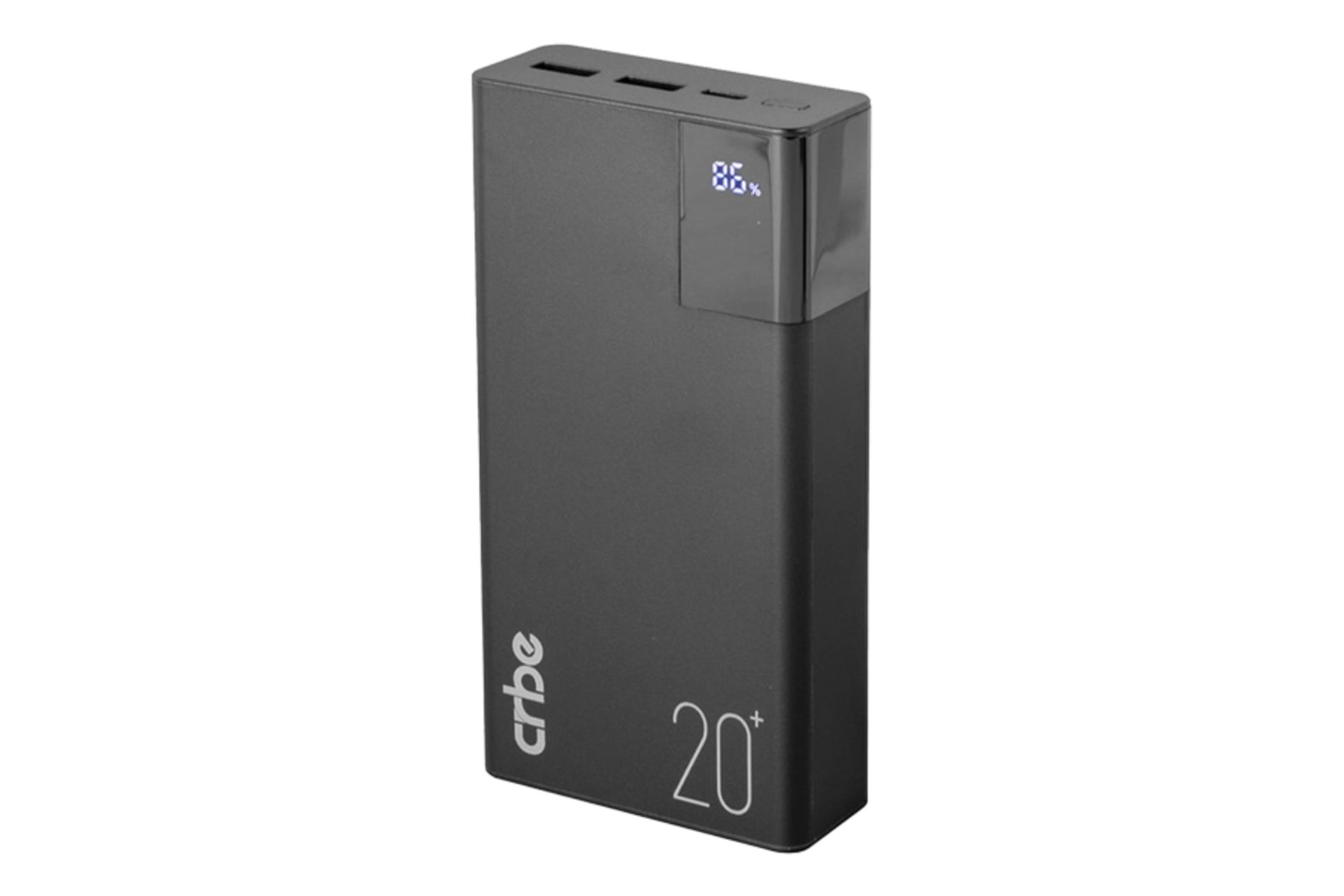 نمایشگر دیجیتال پاوربانک کربی be-p101 با ظرفیت 20000 میلی‌آمپر ساعت