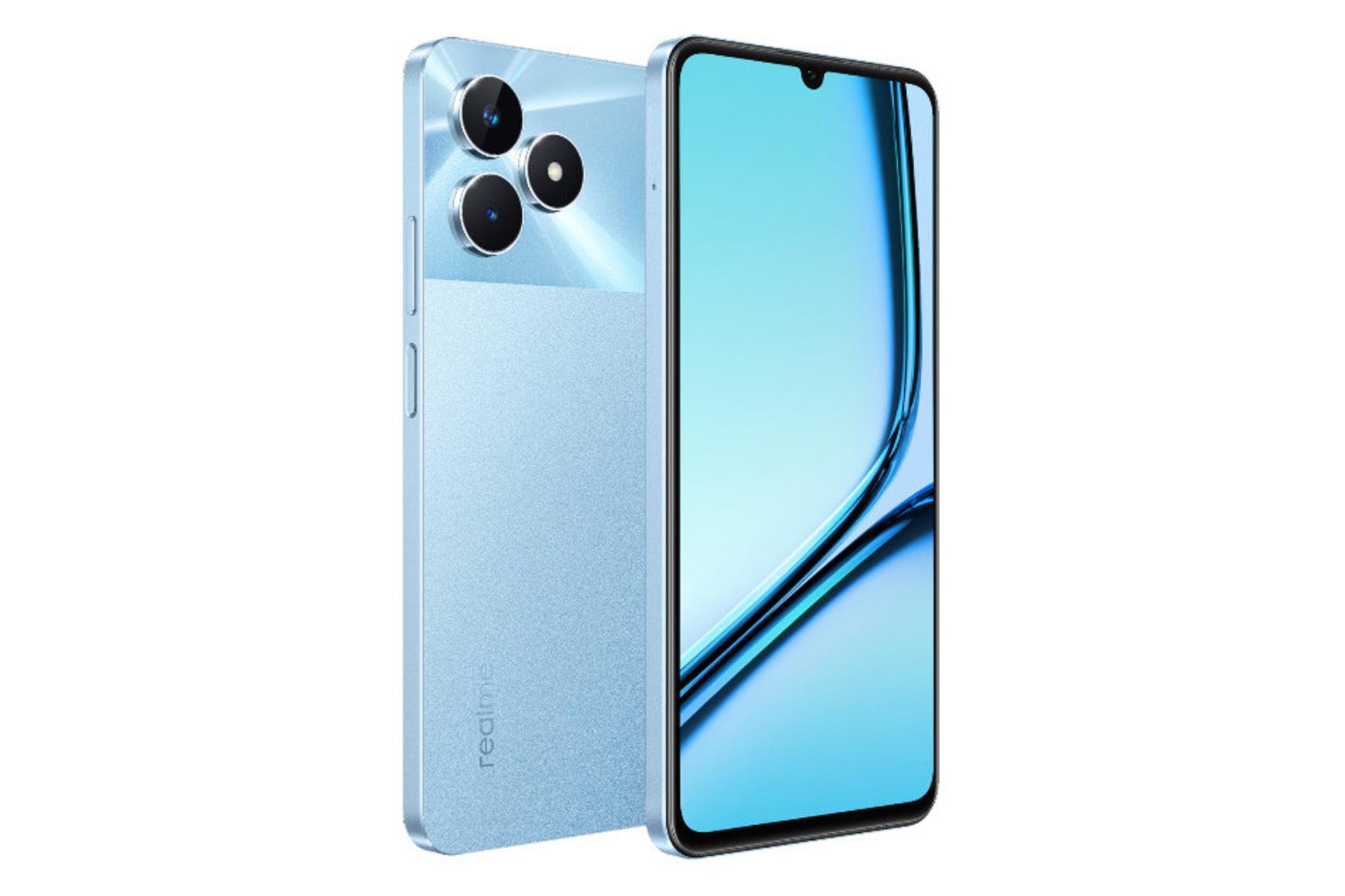 پنل جلو و پشت گوشی موبایل ریلمی نوت 50 آبی / Realme Note 50