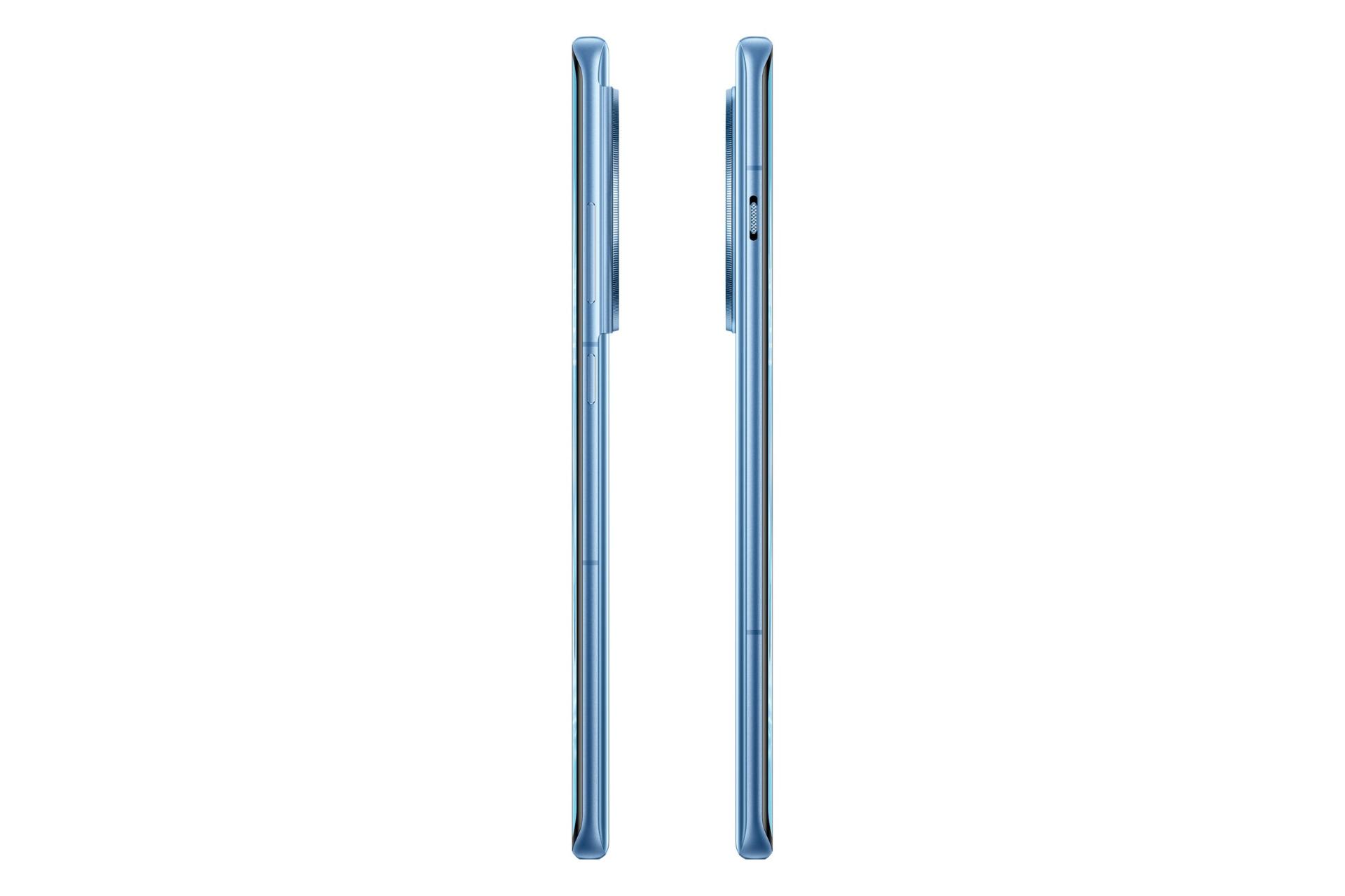 لبه های کناری گوشی موبایل وان پلاس OnePlus 12R آبی