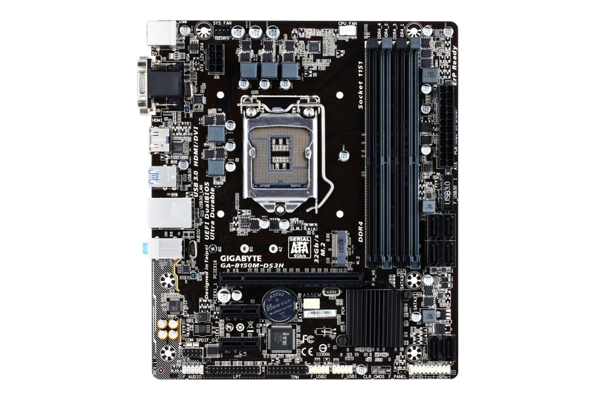 مادربرد گیگابایت GIGABYTE GA-B150M-DS3H (rev. 1.0)