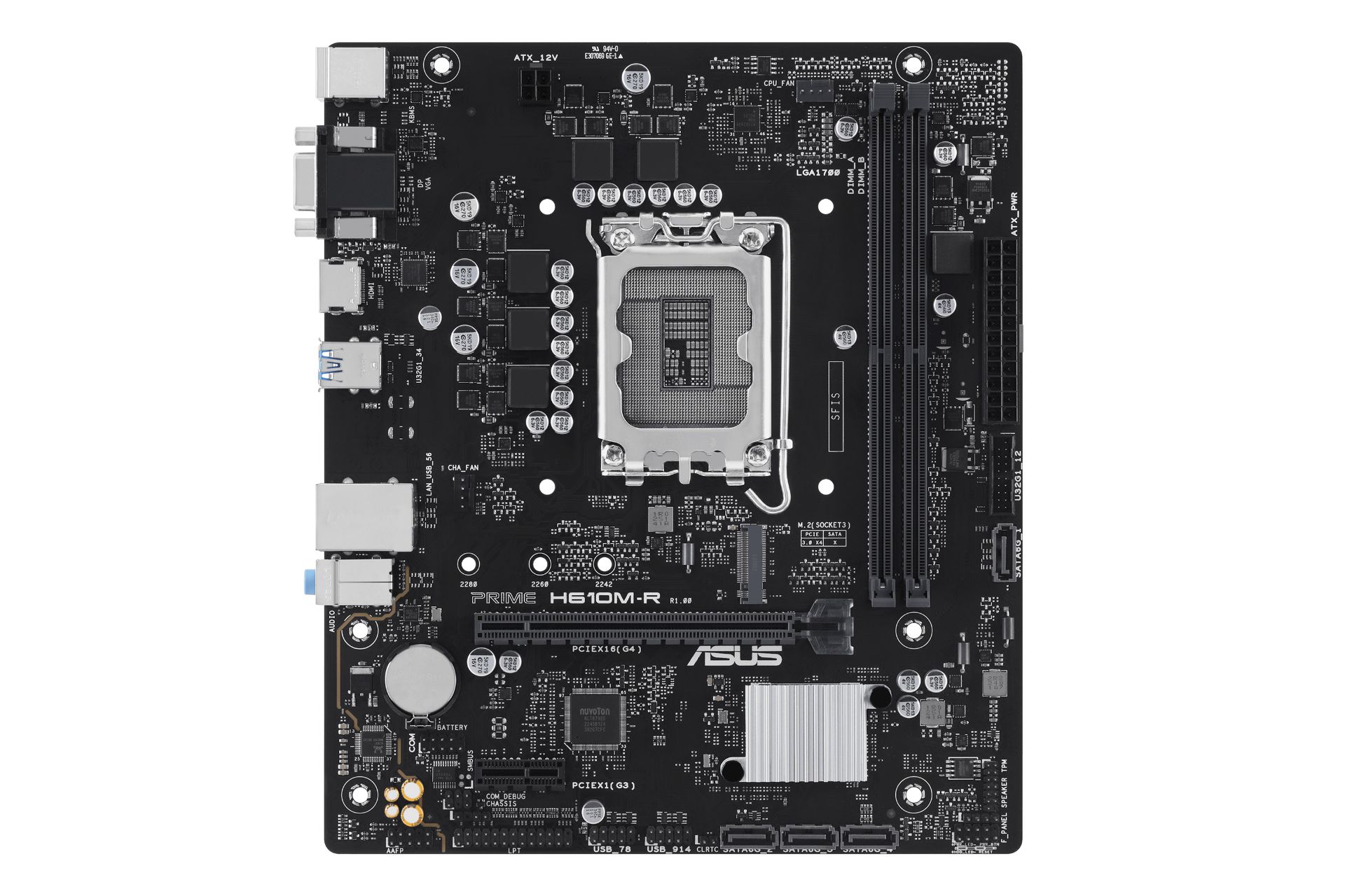 مادربرد ایسوس ASUS PRIME H610M-R