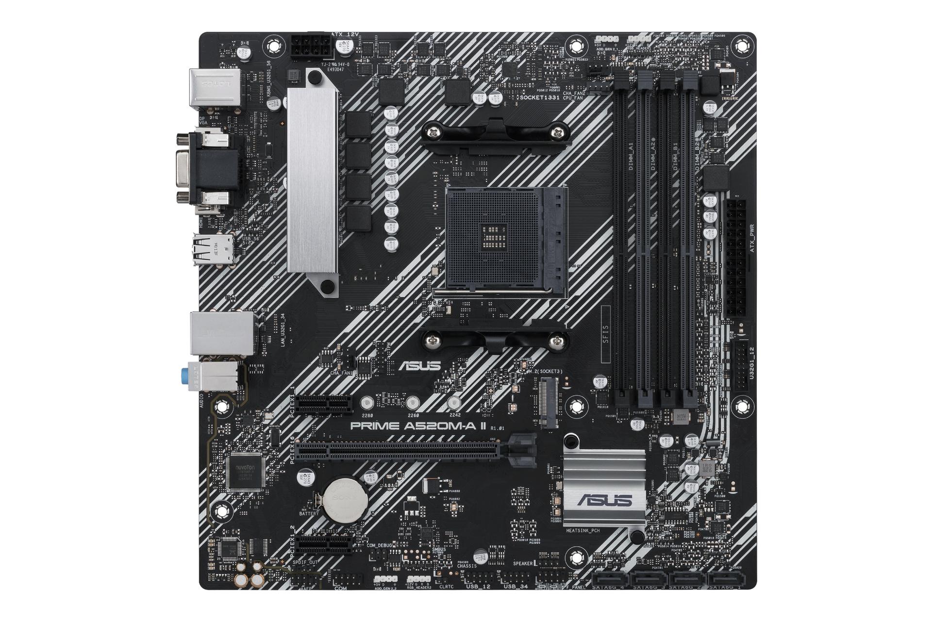 مادربرد ایسوس ASUS PRIME A520M-A II