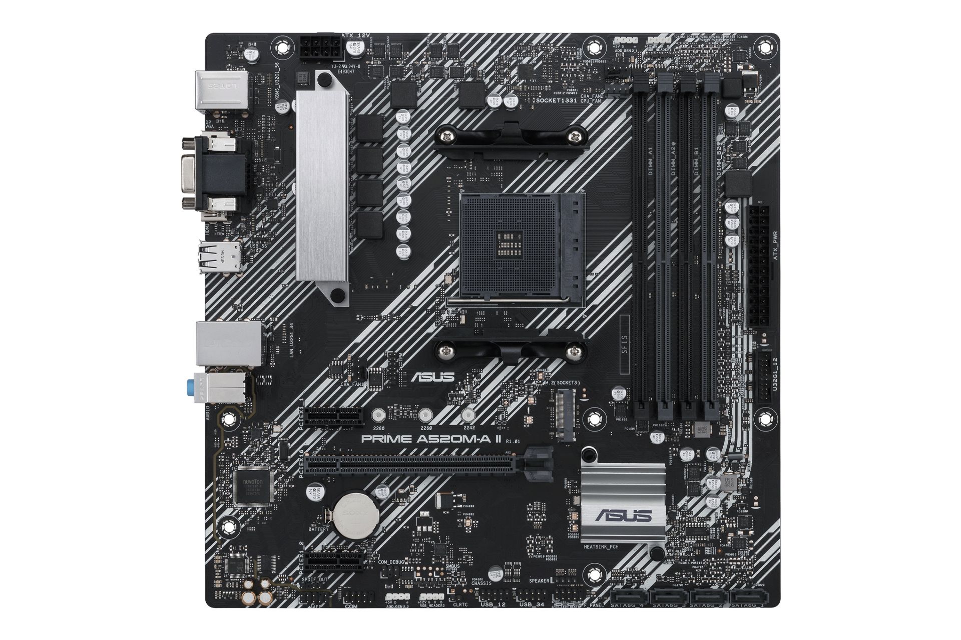 مادربرد ایسوس ASUS PRIME A520M-A II