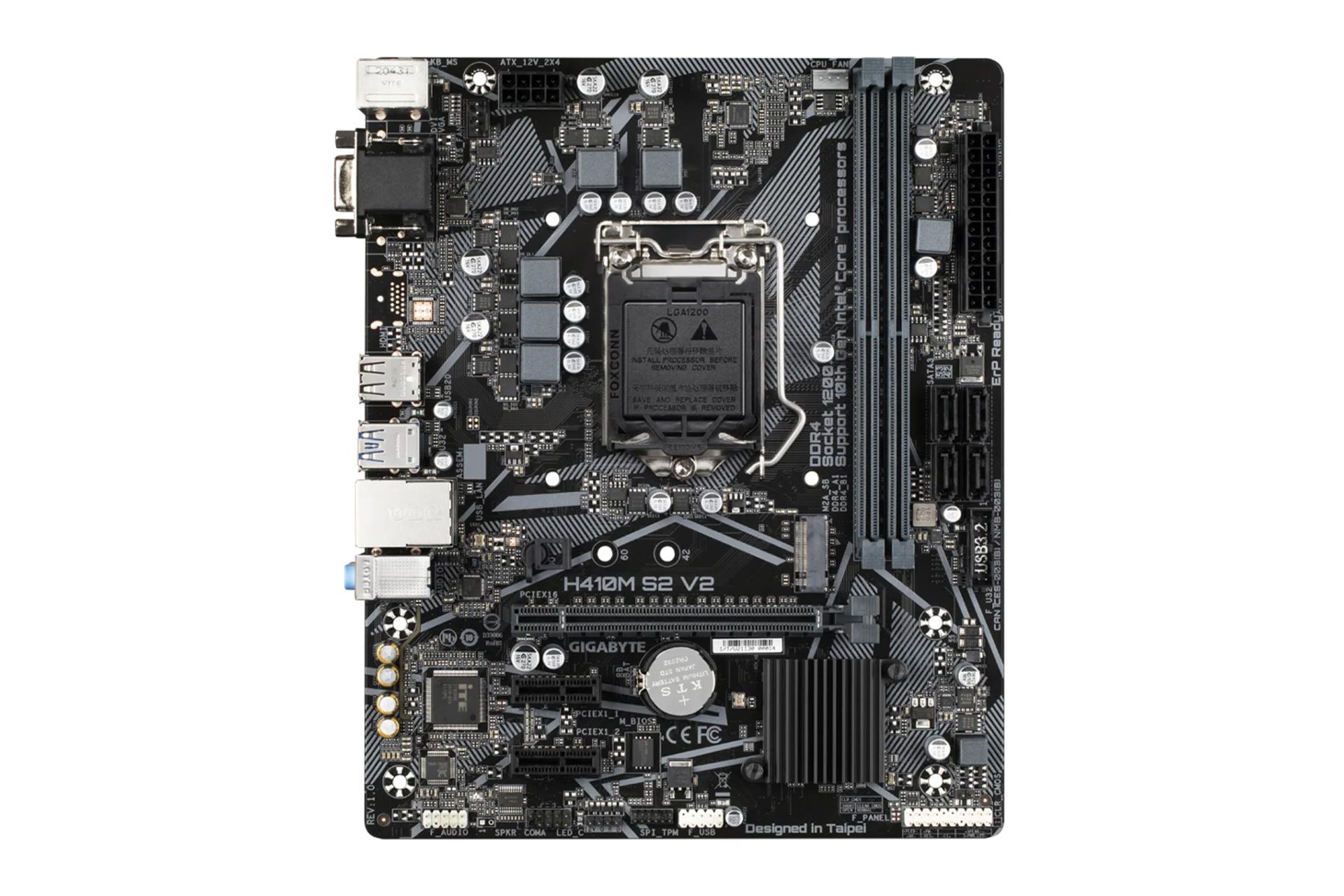 مادربرد گیگابایت GIGABYTE H410M S2 V2 (rev. 1.0)