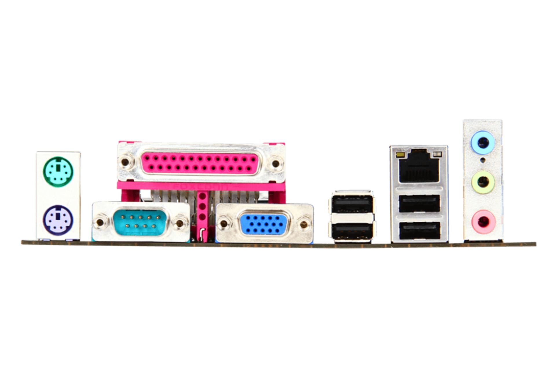 درگاه های مادربرد ام اس آی MSI H61M-P32/W8