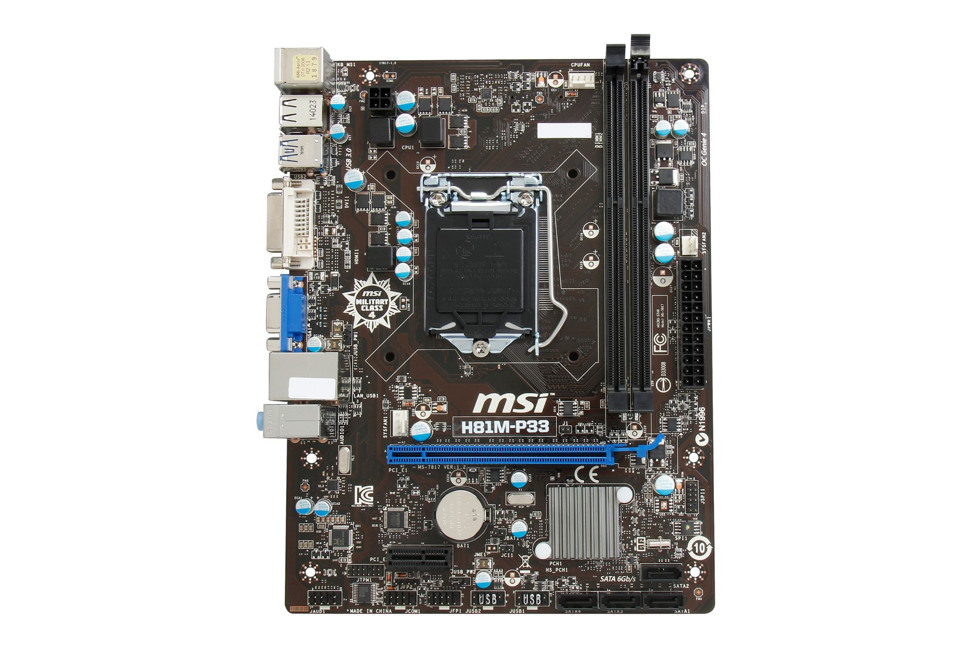 مادربرد ام اس آی MSI H81M-P33