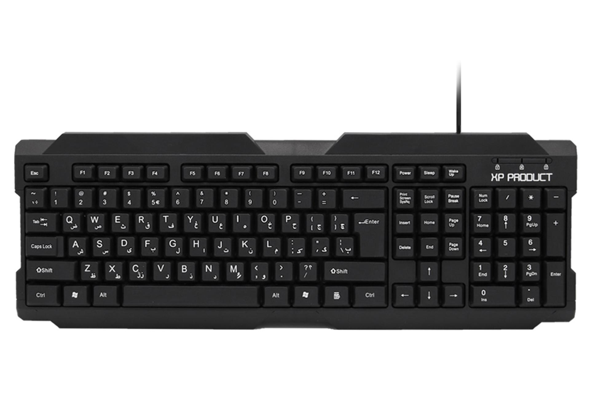 نمای بالا و دکمه های کیبورد ایکس پی پروداکت XP-8600B