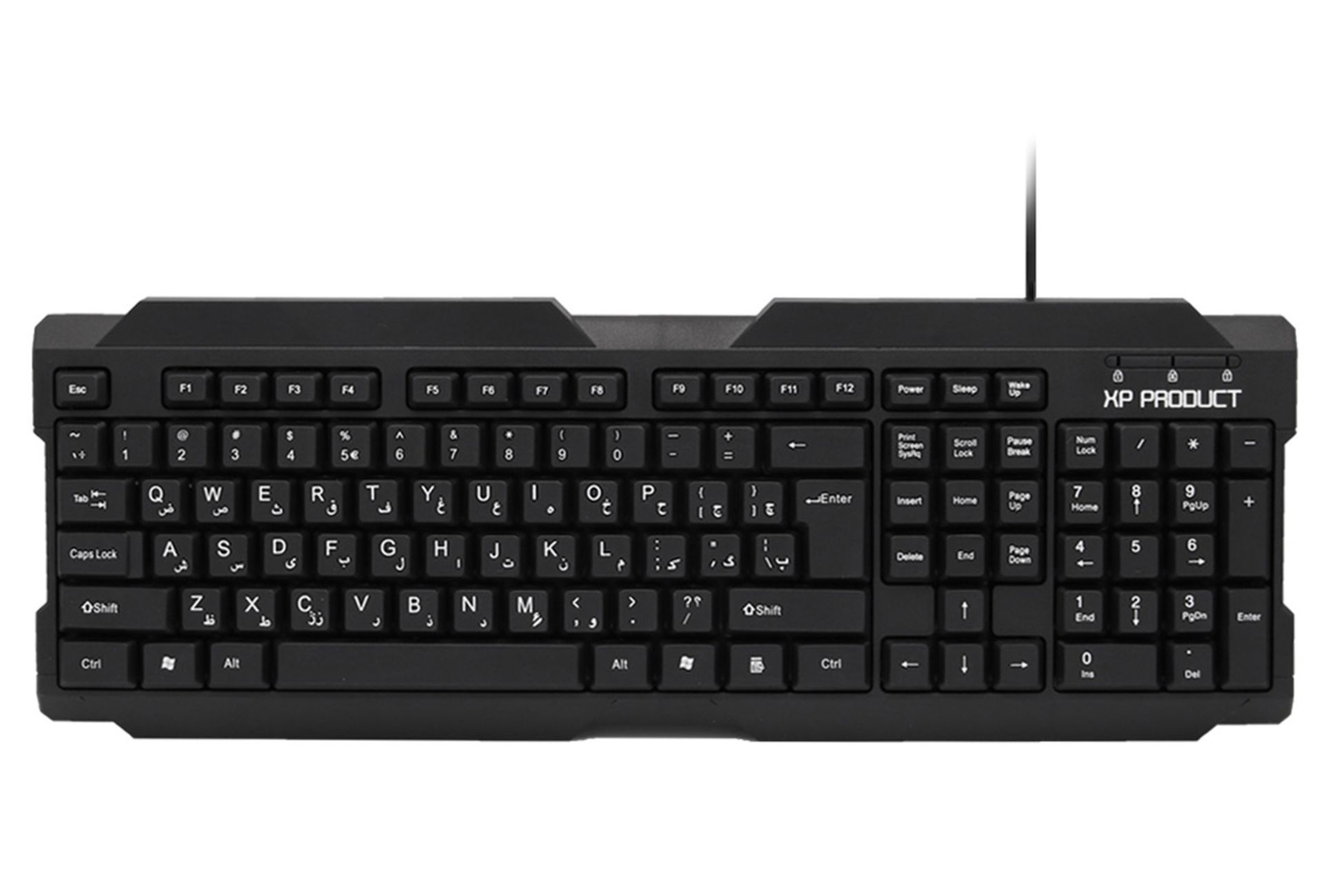 نمای بالا و دکمه های کیبورد ایکس پی پروداکت XP-8600B