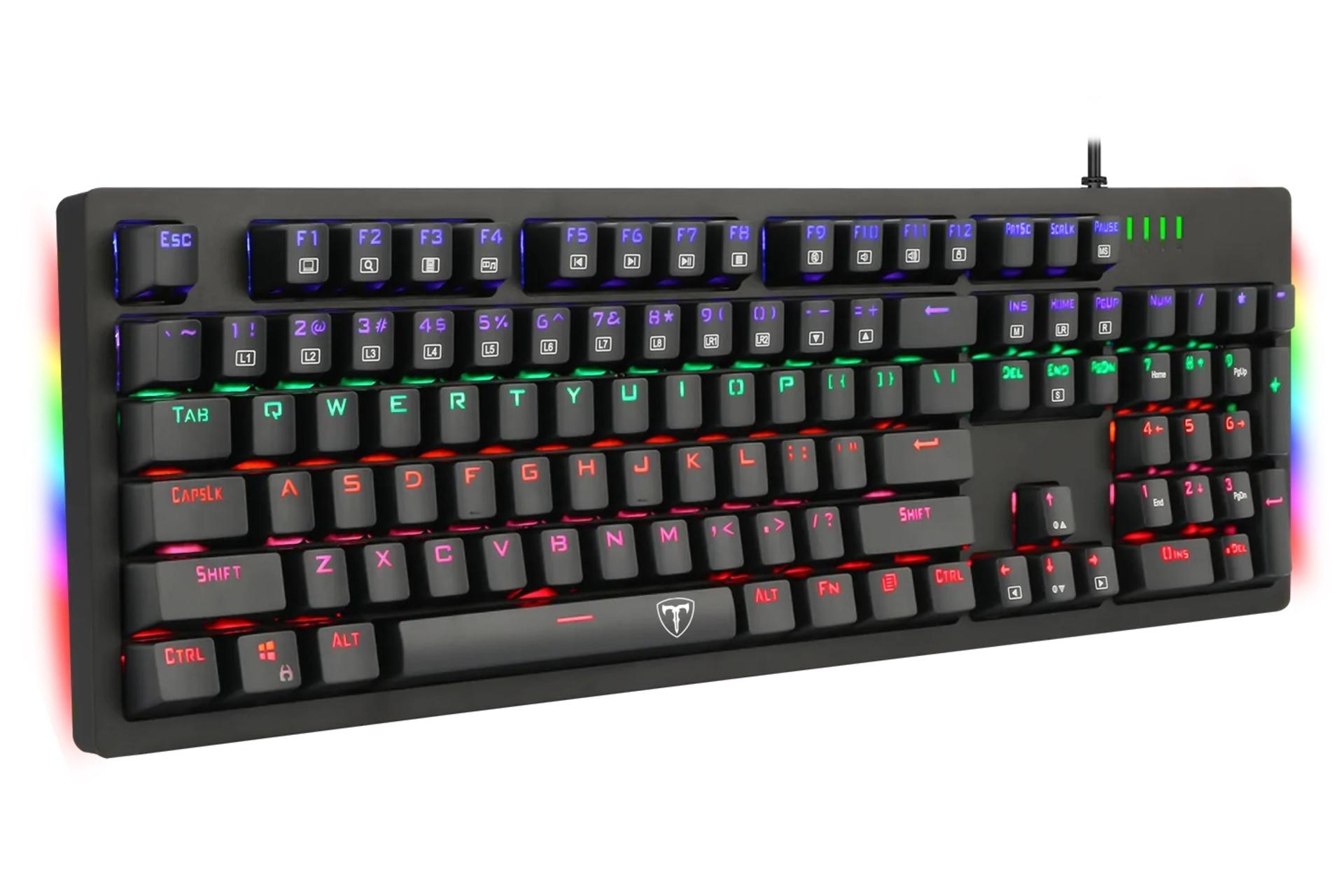 نورپردازی کیبورد تی دگر Bermuda T-TGK312