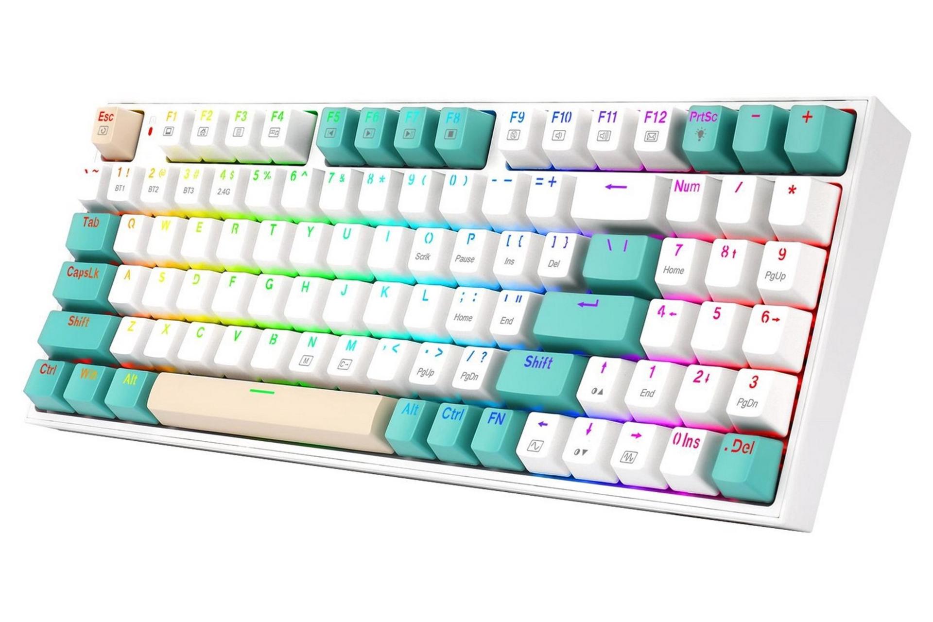 ابعاد و اندازه کیبورد ردراگون K643WGC-RGB-PRO