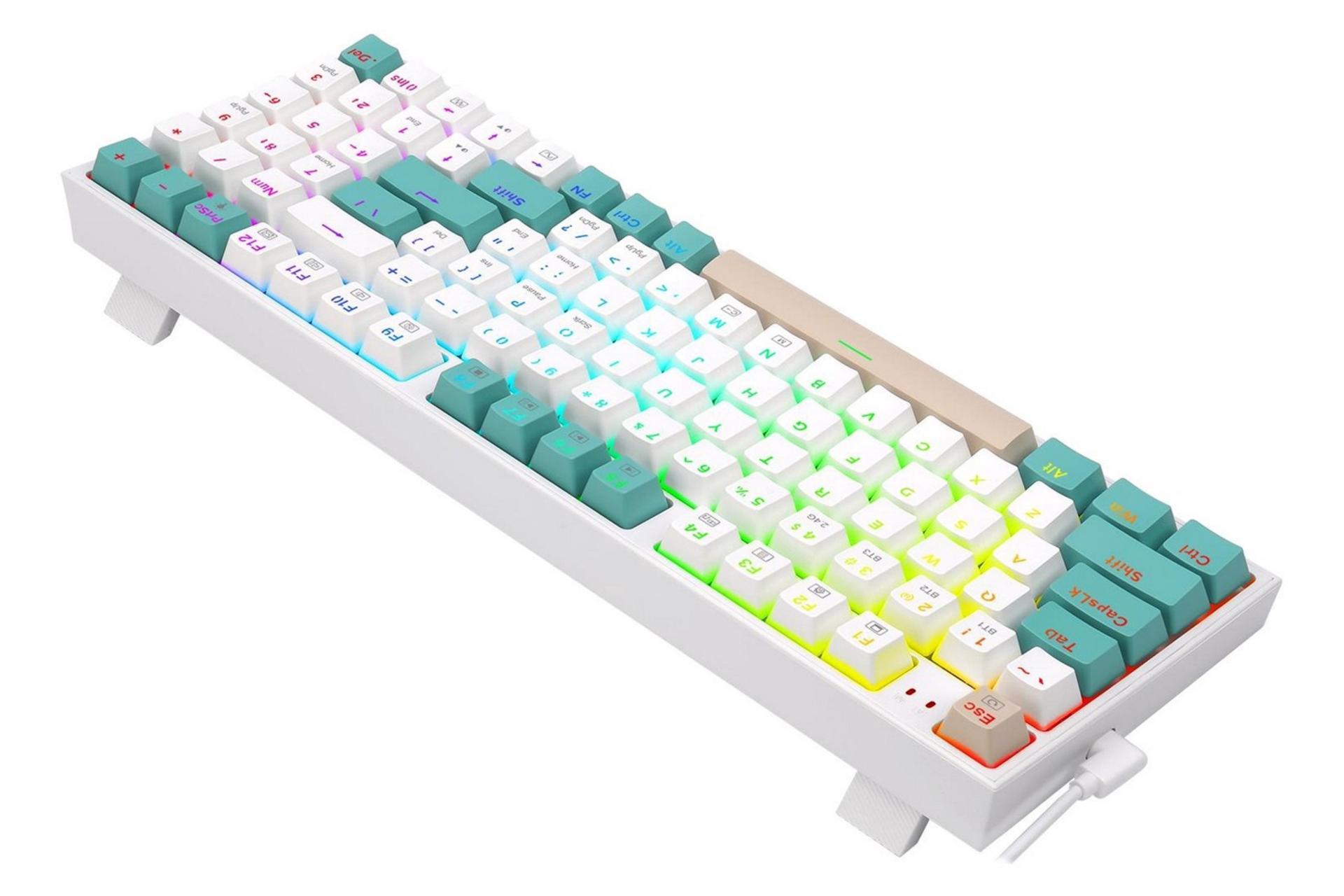 ارتفاع کیبورد ردراگون K643WGC-RGB-PRO