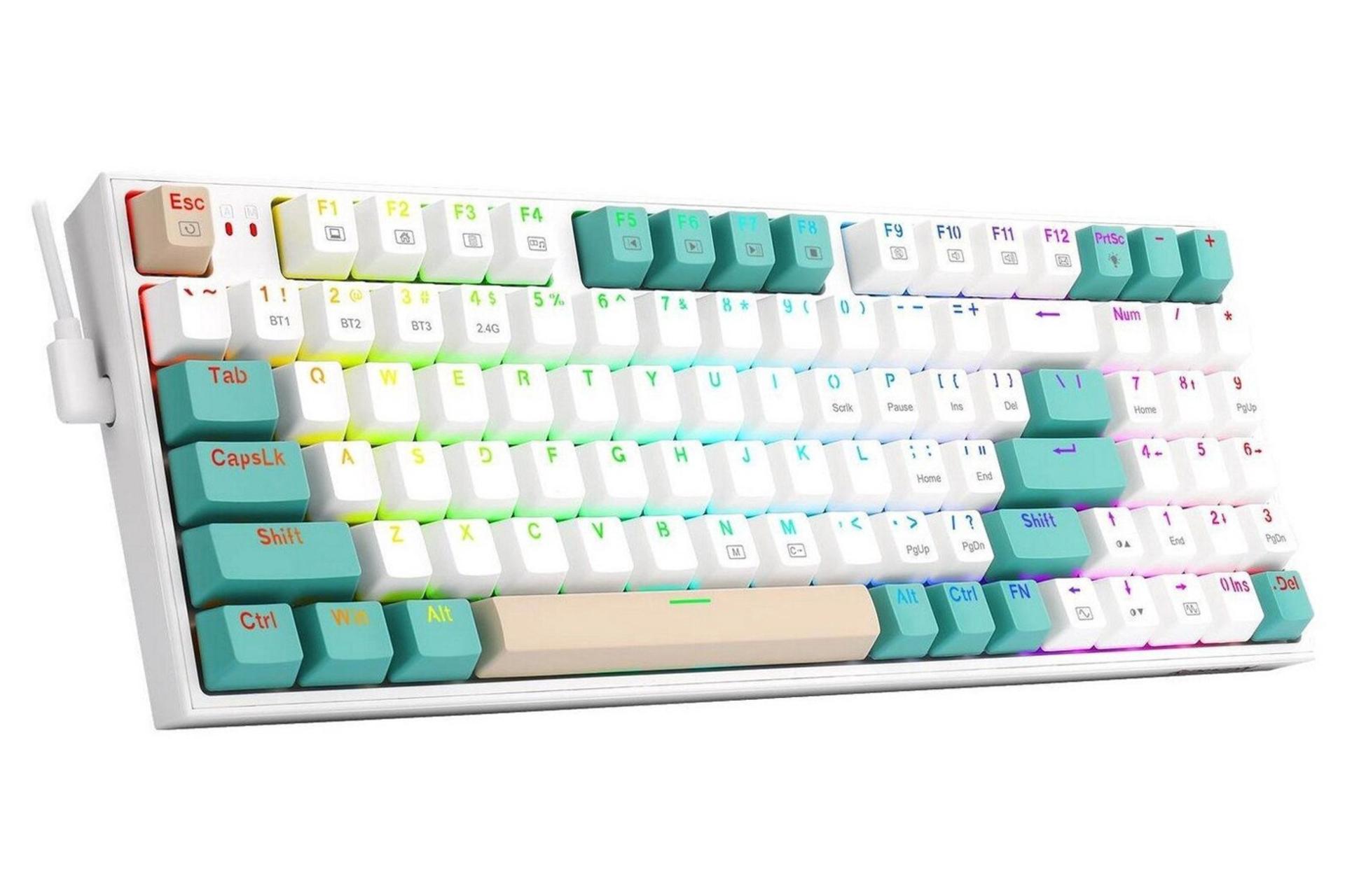 کانکتور و اتصال کیبورد ردراگون K643WGC-RGB-PRO