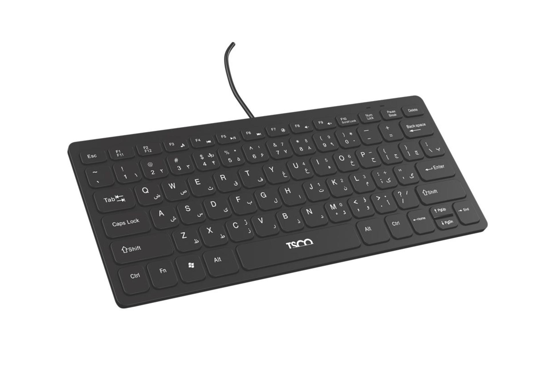 ابعاد و اندازه کیبورد تسکو TK 8037