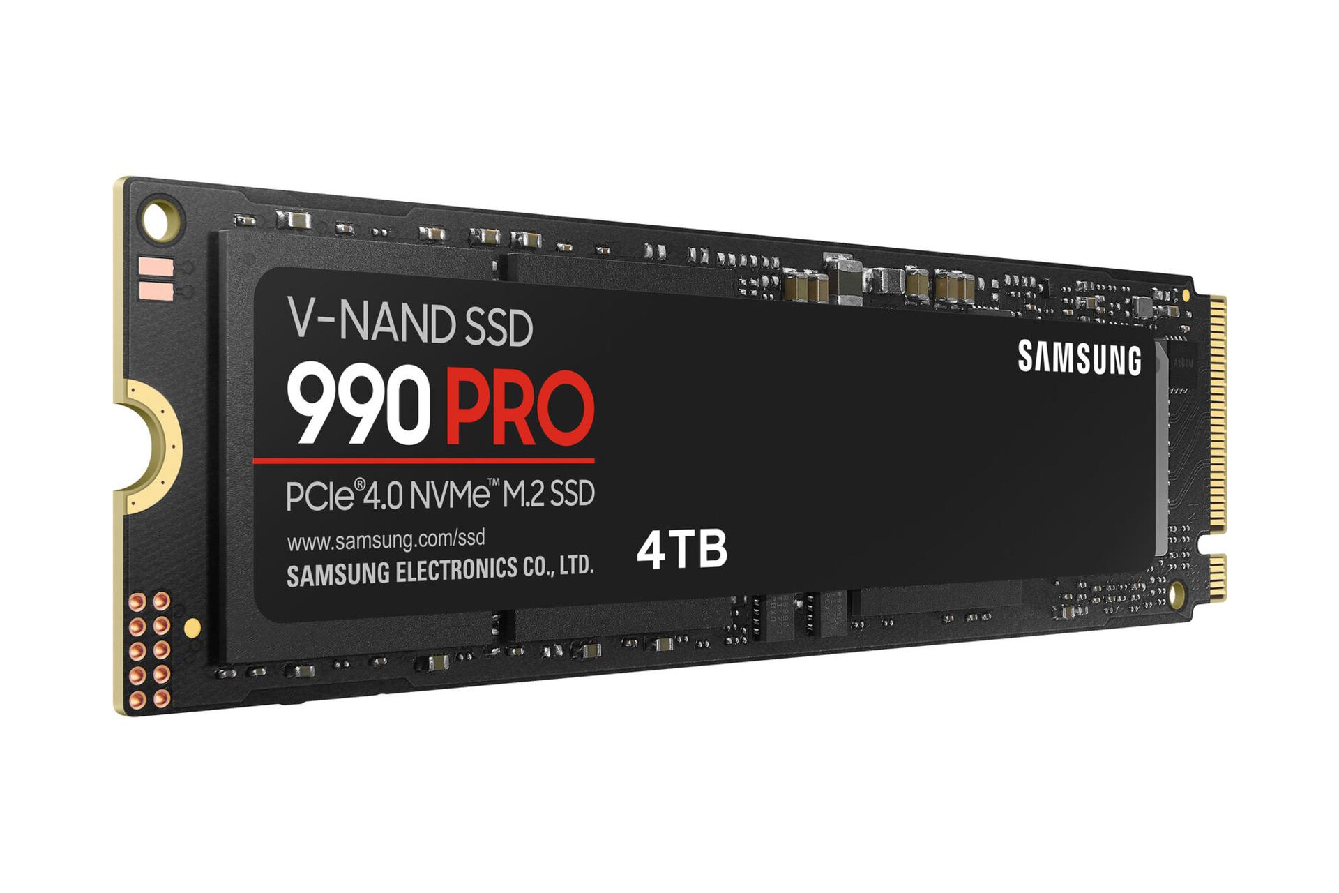 ابعاد و اندازه اس اس دی سامسونگ 990 Pro NVMe M.2 ظرفیت 4 ترابایت