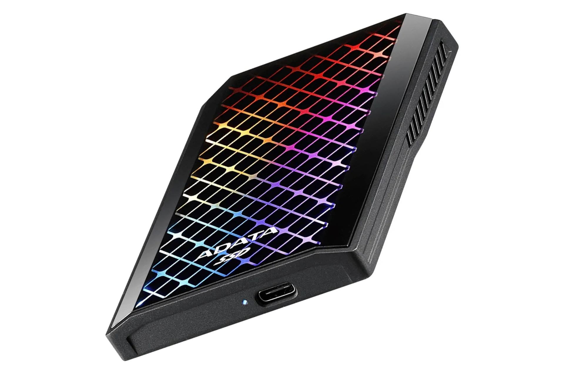 کانکتور و اتصال اس اس دی ای دیتا SE900G USB 3.2 Gen 2 ظرفیت 512 گیگابایت