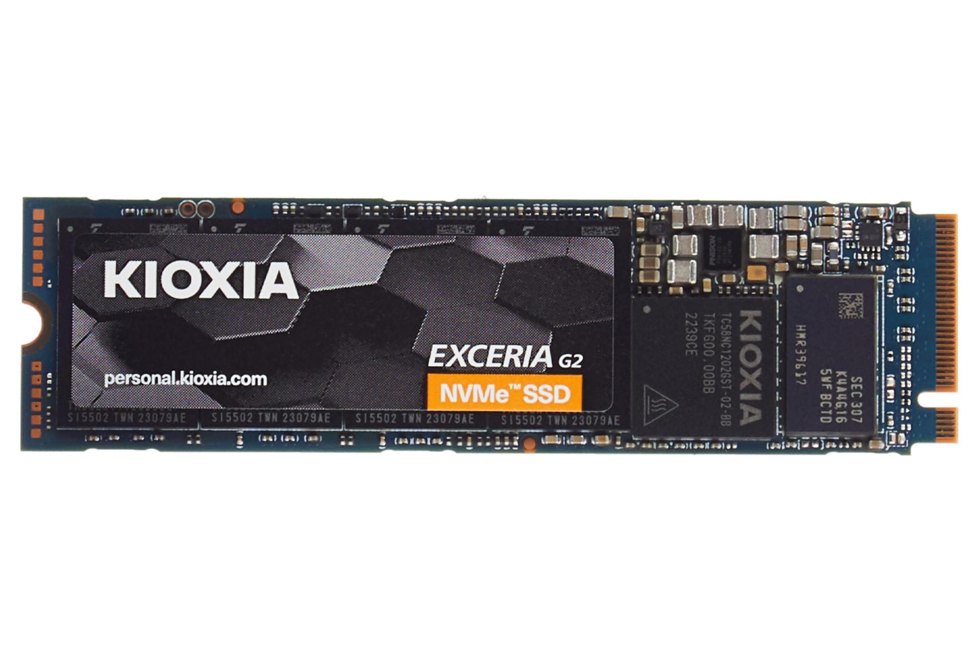 مرجع متخصصين ايران ابعاد و اندازه اس اس دي كيوكسيا EXCERIA G2 NVMe M.2 ظرفيت 1 ترابايت