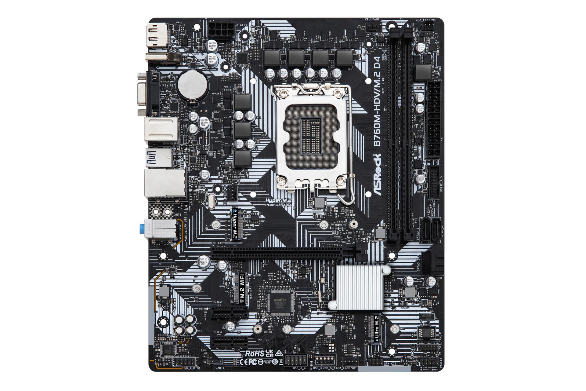 مادربرد ازراک ASRock B760M-HDV/M.2 D4