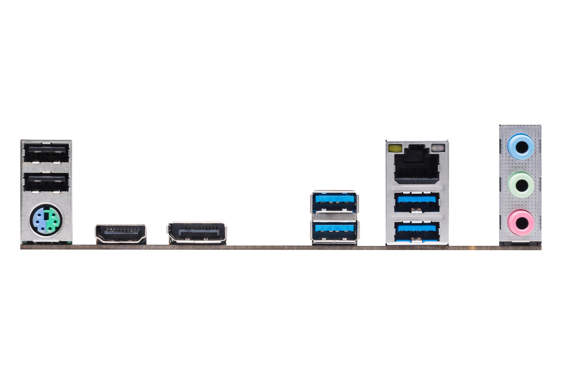 درگاه های مادربرد ازراک ASRock B660M Pro RS