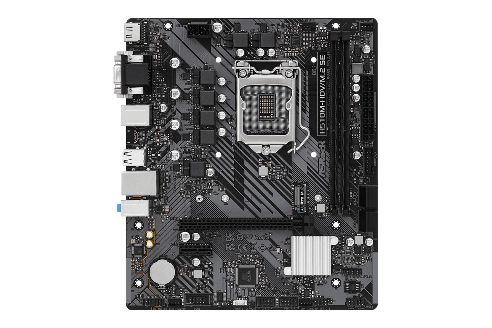 مادربرد ازراک ASRock H510M-HDV/M.2 SE
