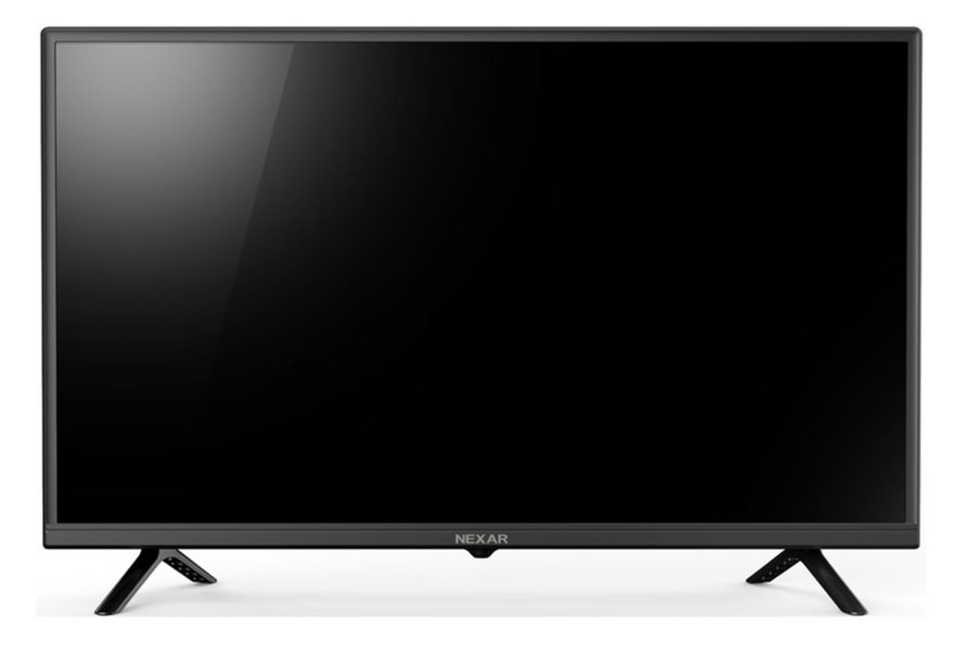 تلویزیون نکسار Nexar NTV-414N نمای جلو صفحه نمایش خاموش