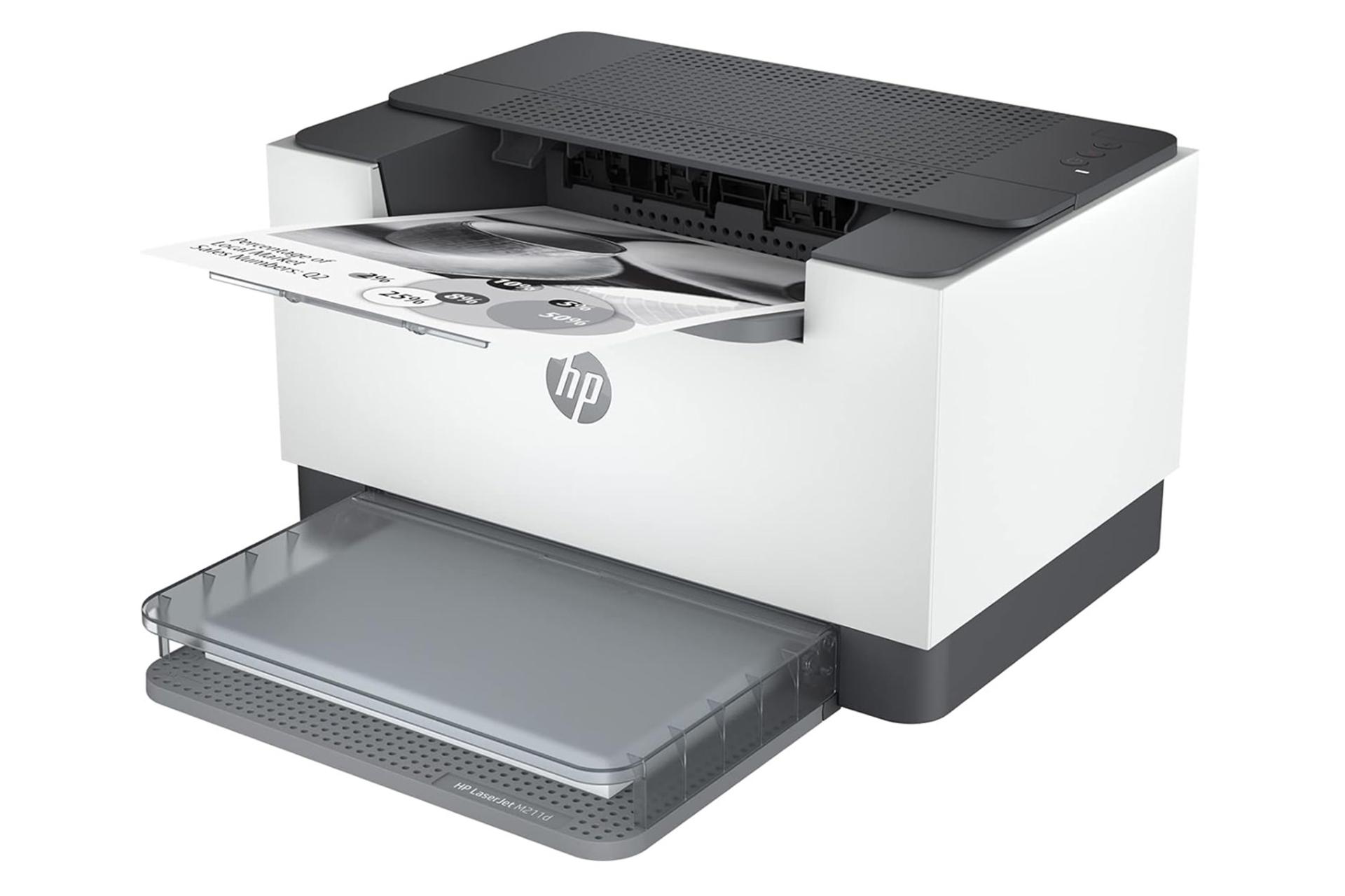 پرینتر اچ پی HP LaserJet M211d نمای راست