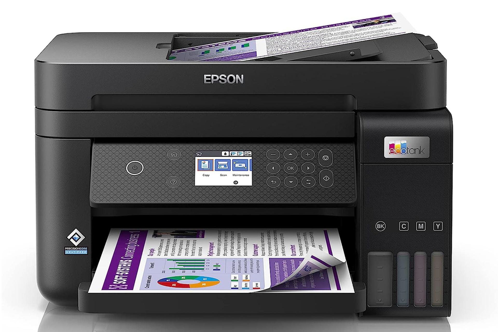 پرینتر اپسون Epson EcoTank L6270 نمای جلو