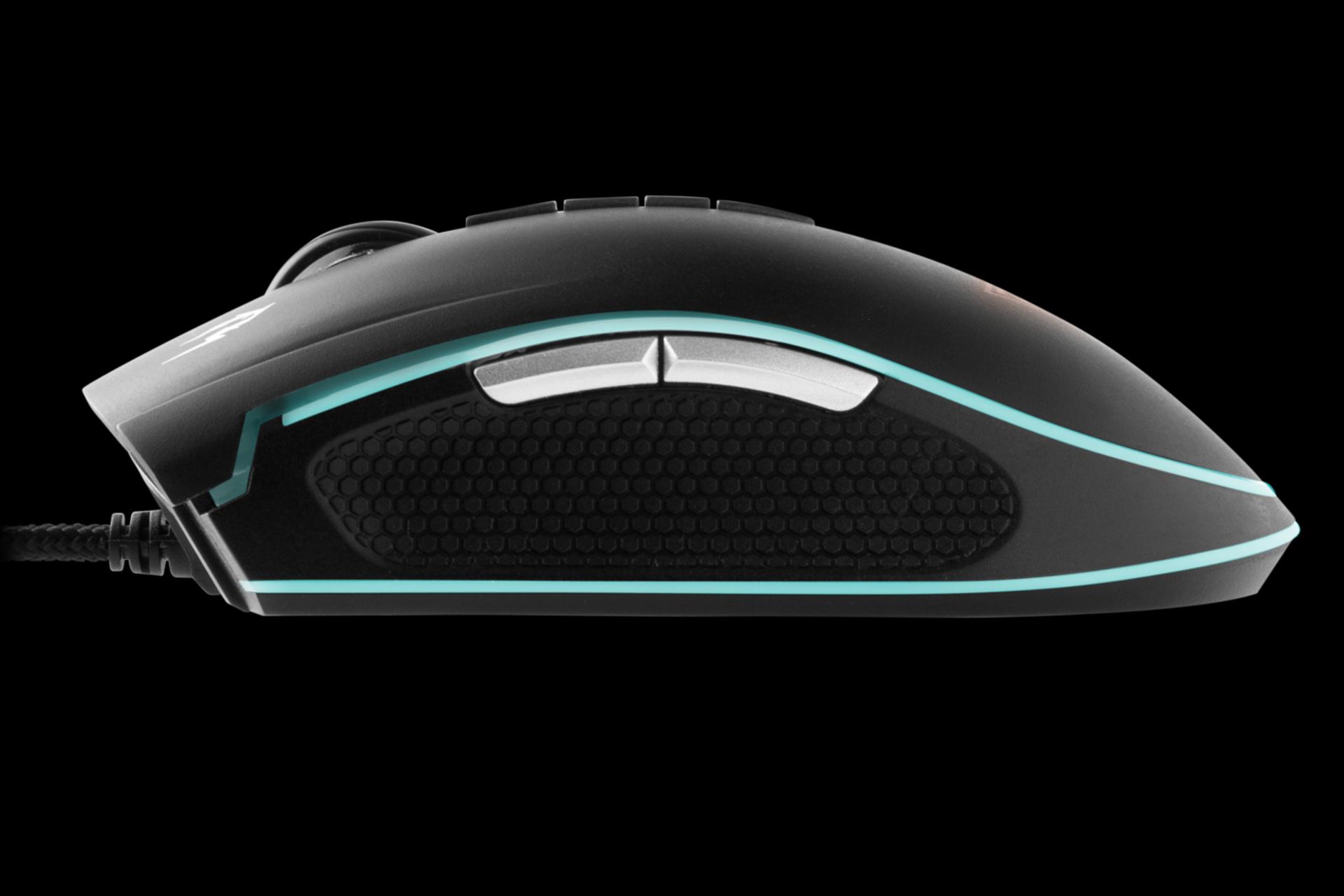 نمای کناری ماوس گیم دیاس GAMDIAS ZEUS M2