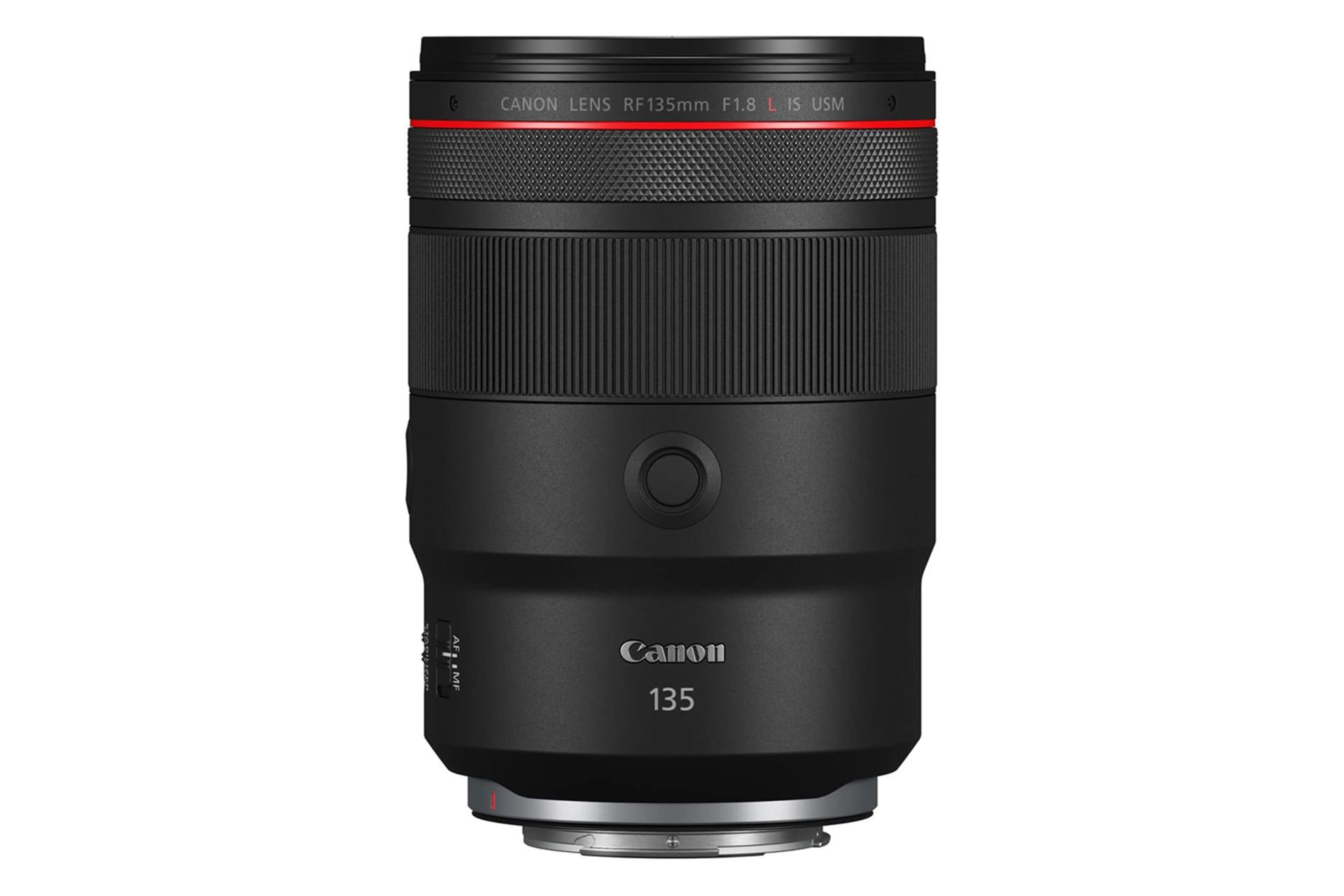 مرجع متخصصين ايران لنز كانن Canon RF 135mm F1.8 L IS USM نماي بالا