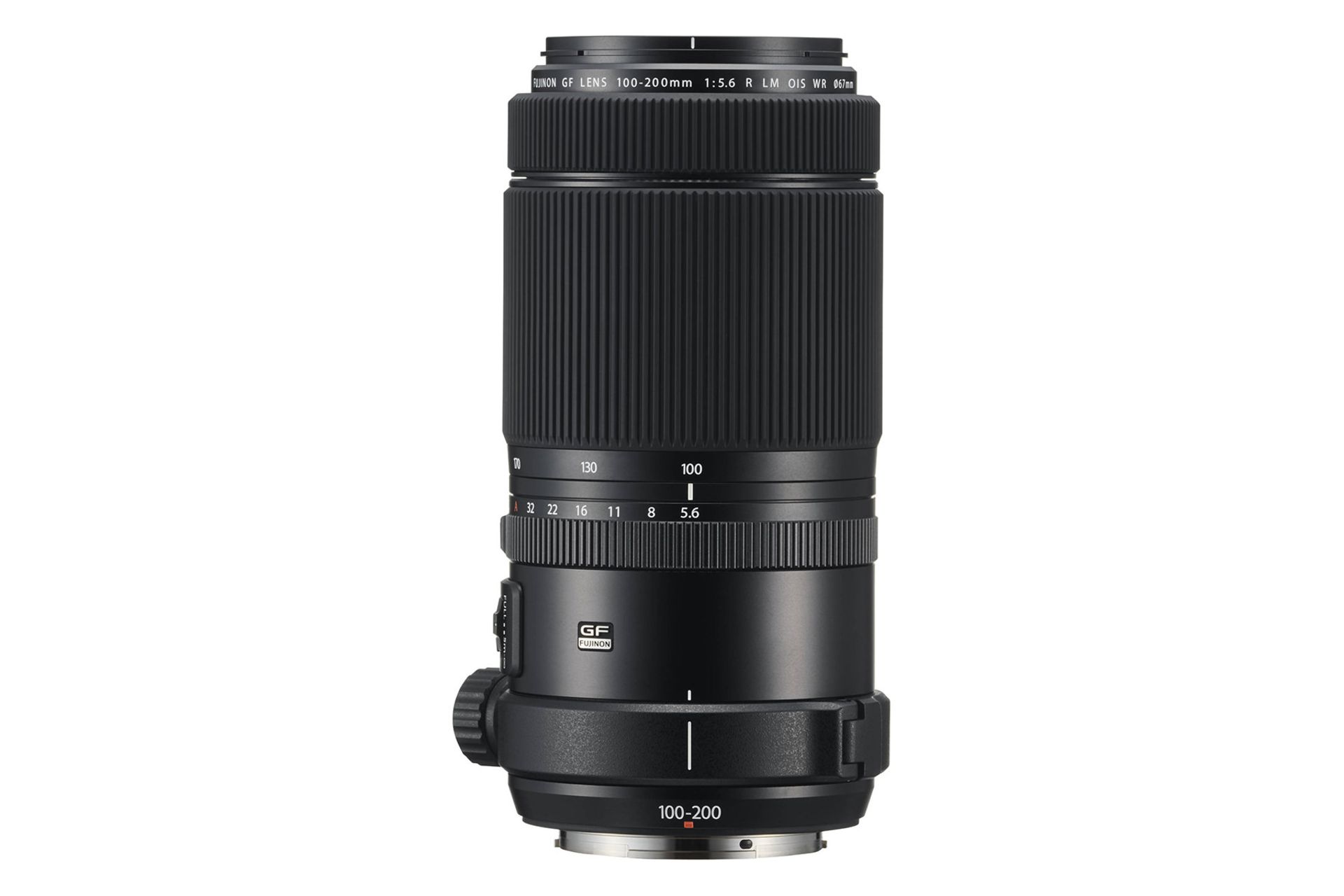 لنز فوجی فیلم Fujifilm GF 100-200mm F5.6 R LM OIS WR نمای بالا