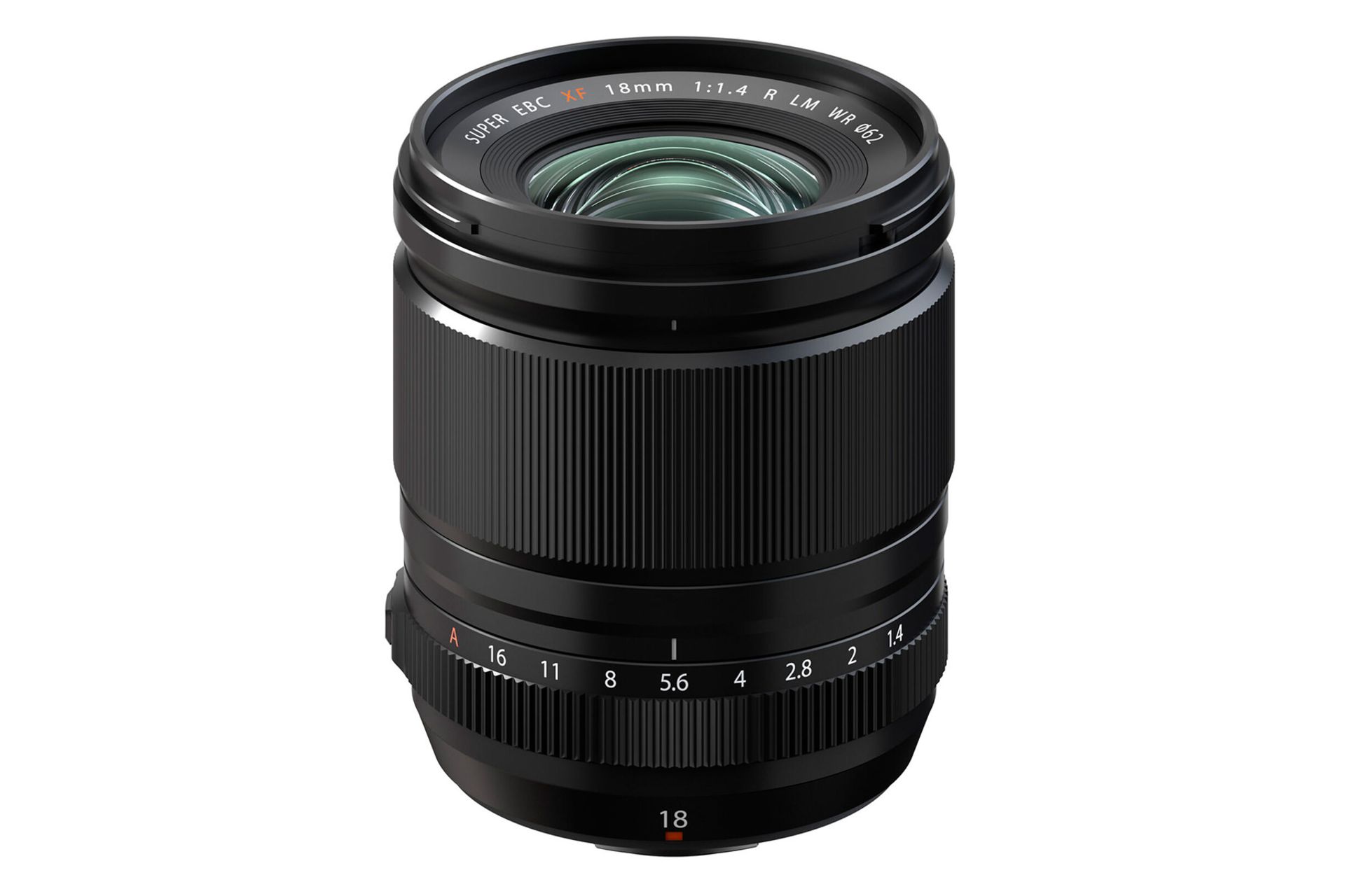 لنز فوجی فیلم Fujifilm XF 18mm F1.4 R LM WR نمای بالا