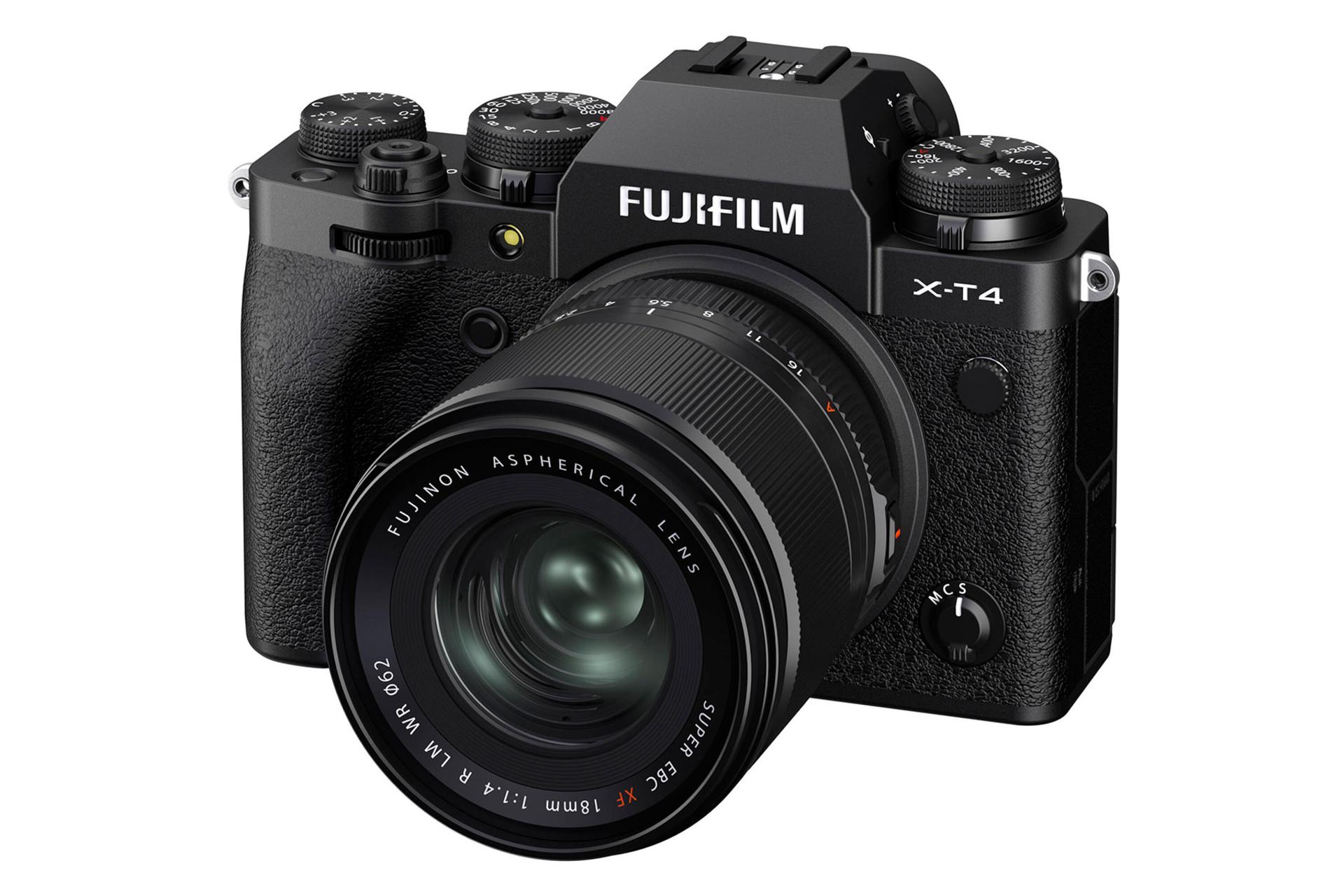 لنز فوجی فیلم Fujifilm XF 18mm F1.4 R LM WR روی دوربین
