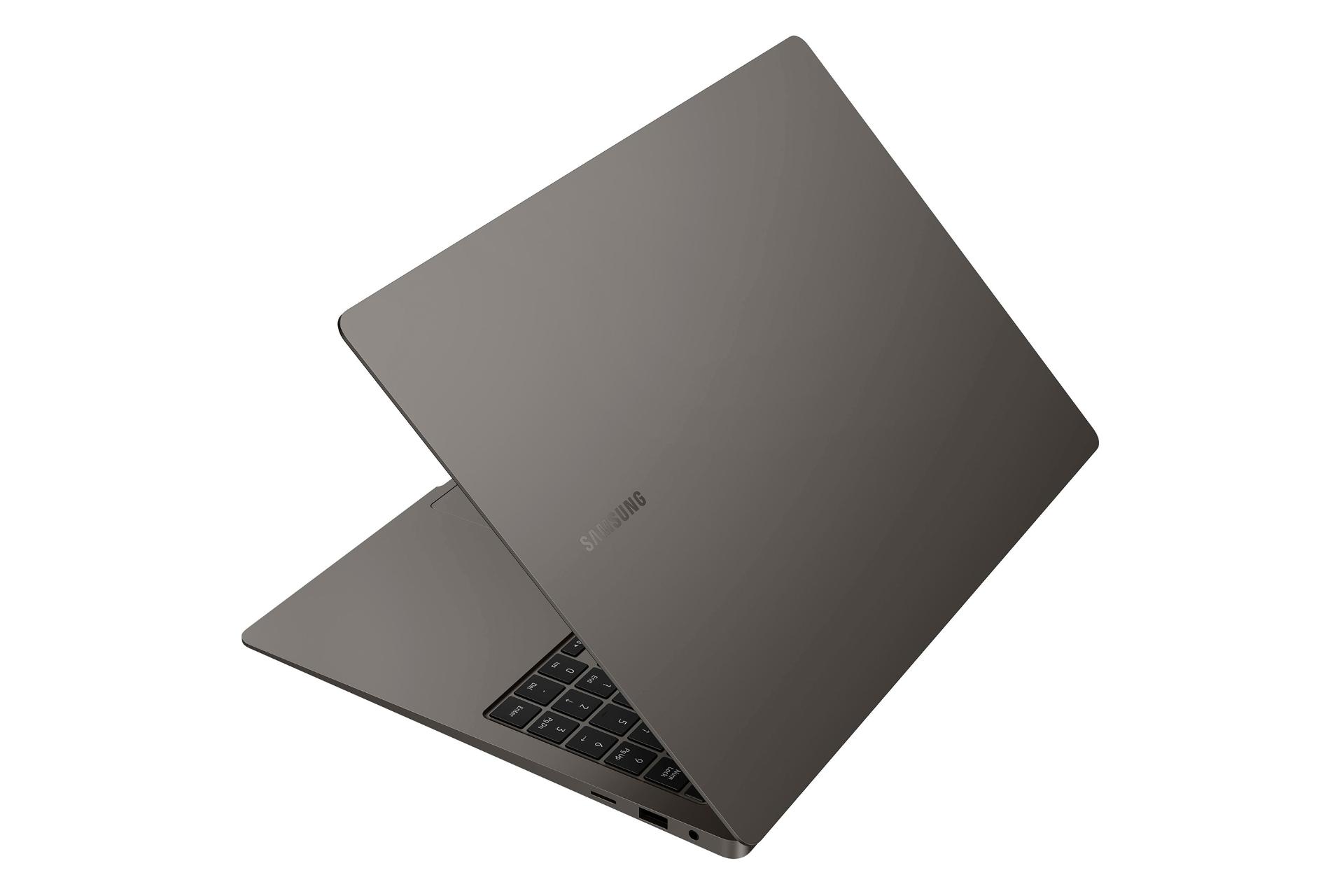 لپ تاپ سامسونگ گلکسی بوک Samsung Galaxy Book3 Ultra نمای پشت رنگ گرافیت