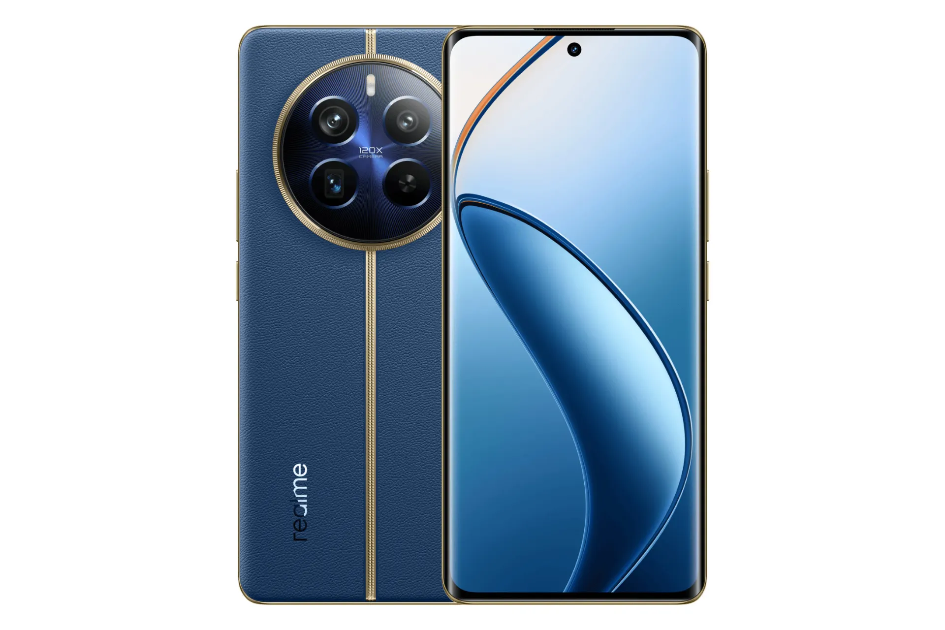 پنل جلو و پشت گوشی ریلمی 12 پرو پلاس آبی / Realme 12 Pro Plus