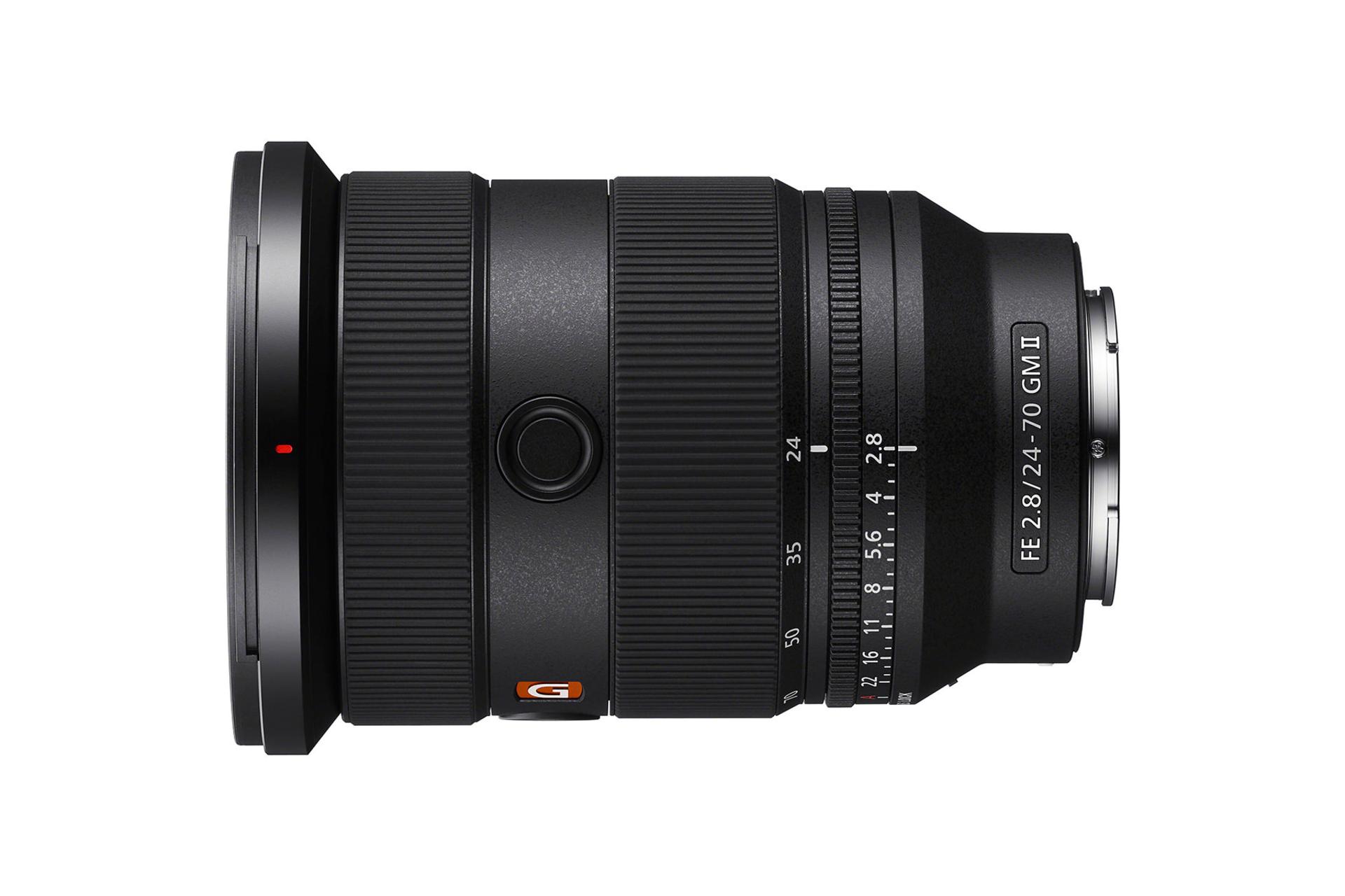 لنز سونی Sony FE 24-70mm F2.8 GM II نمای چپ