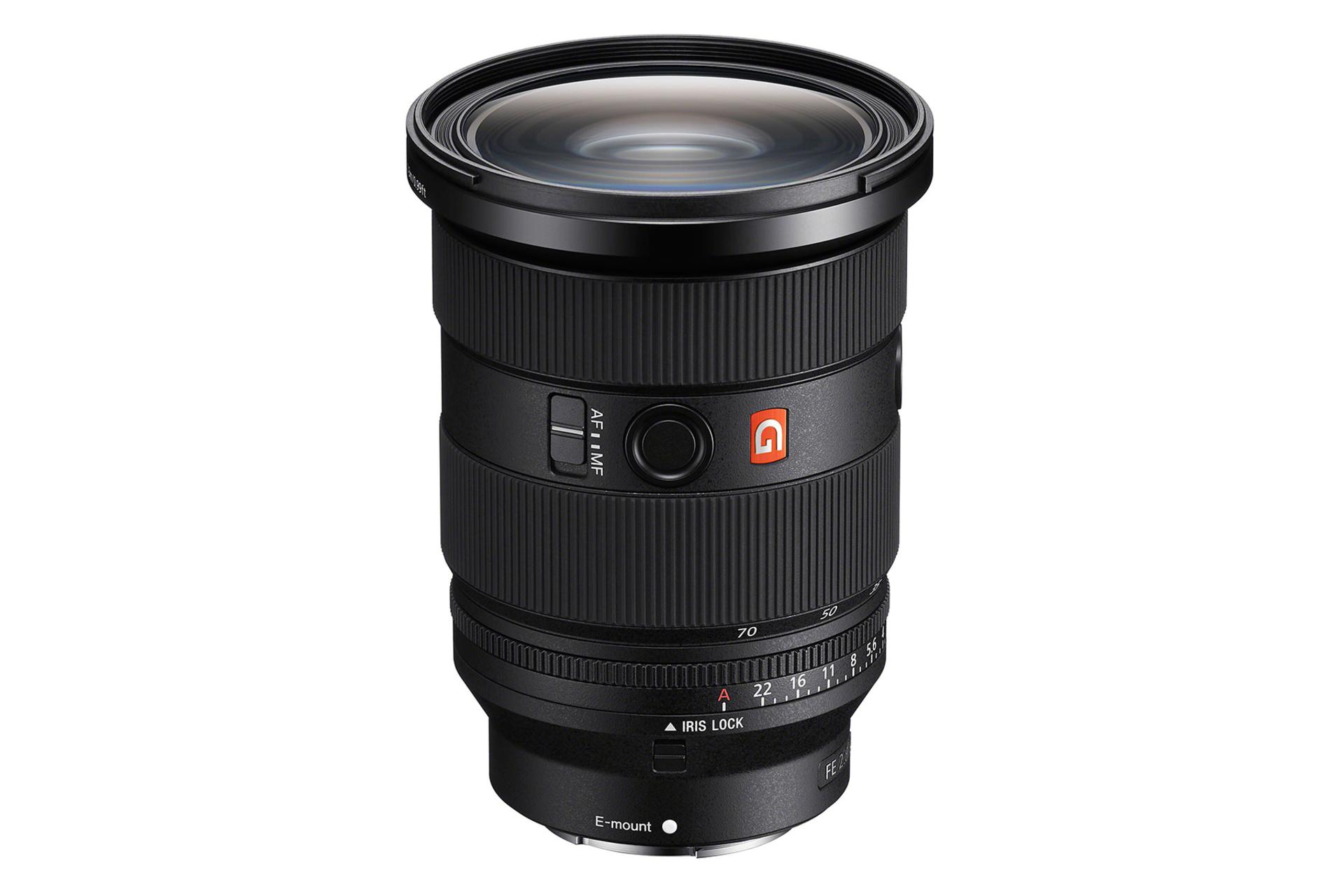 مرجع متخصصين ايران لنز سوني Sony FE 24-70mm F2.8 GM II نماي بالا و جلو