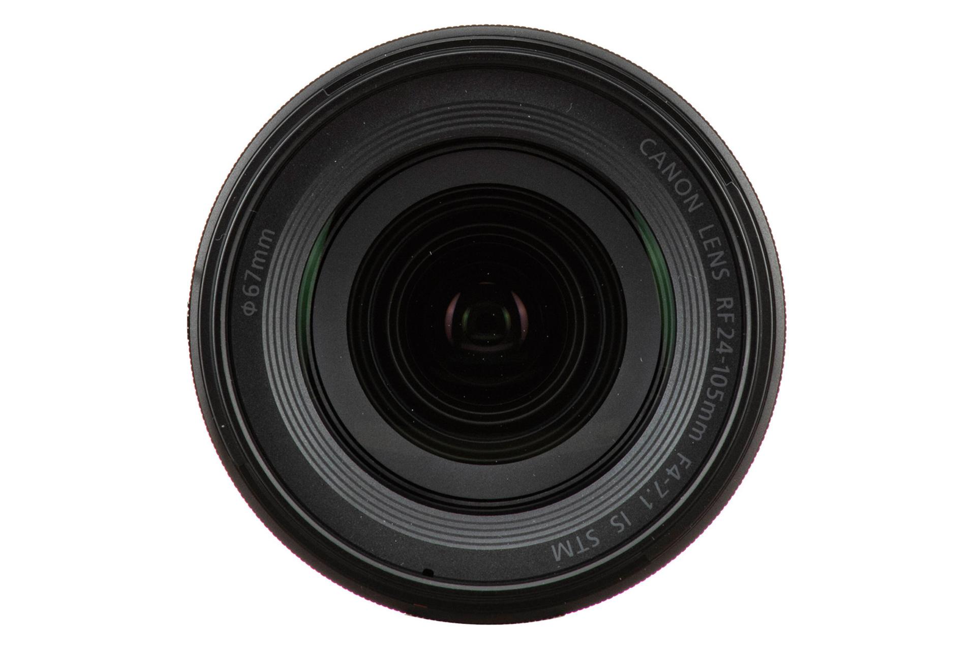 لنز کانن Canon RF 24-105mm F4.0-7.1 IS STM نمای جلو