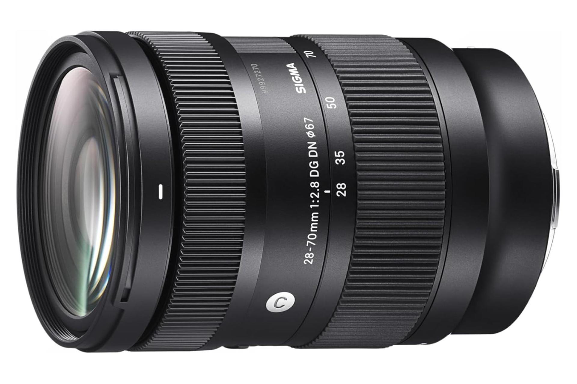 لنز سیگما Sigma 28-70mm F2.8 DG DN Contemporary نمای جانبی