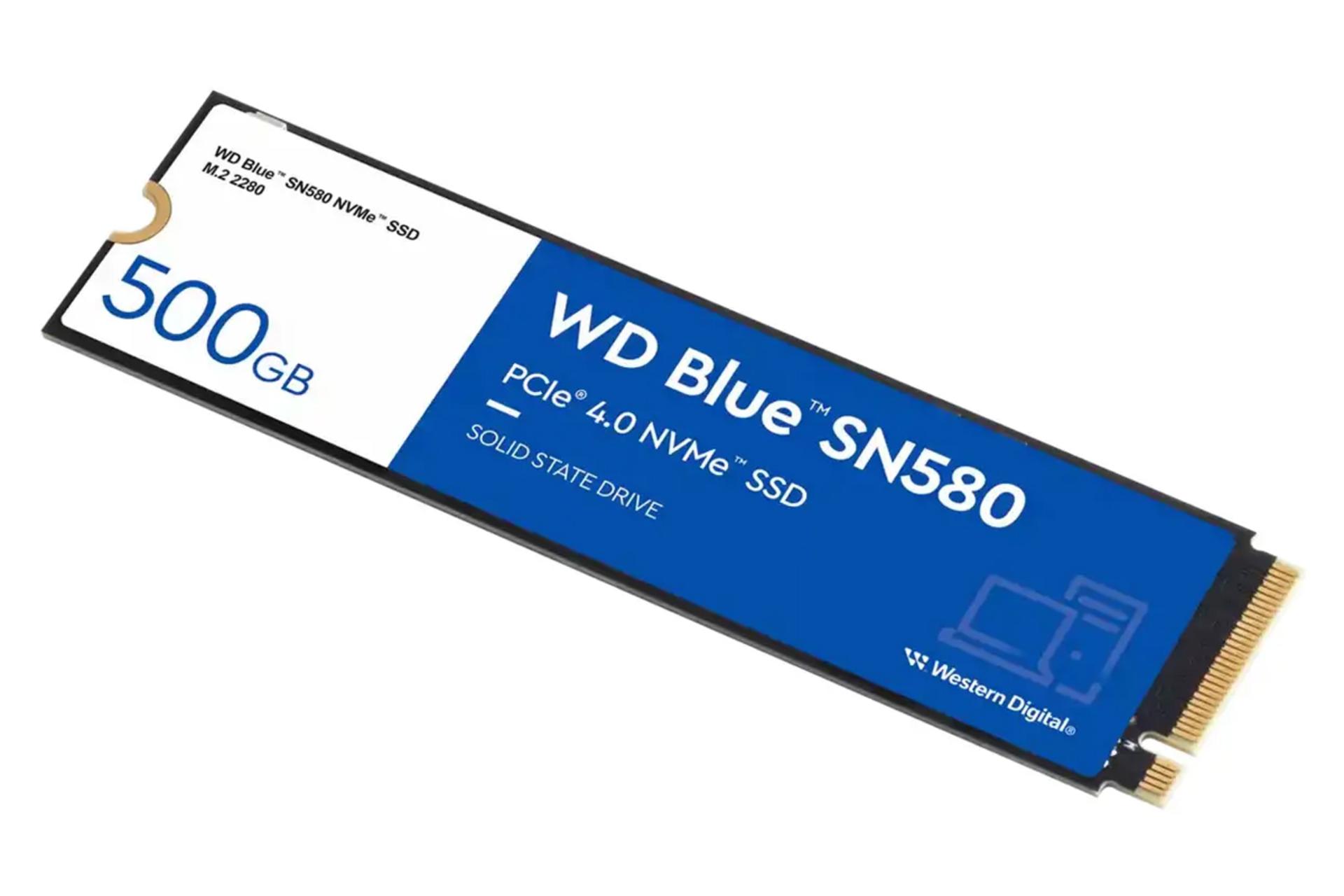 اس اس دی وسترن دیجیتال Blue SN580 WDS500G3B0E NVMe M.2 ظرفیت 500 گیگابایت