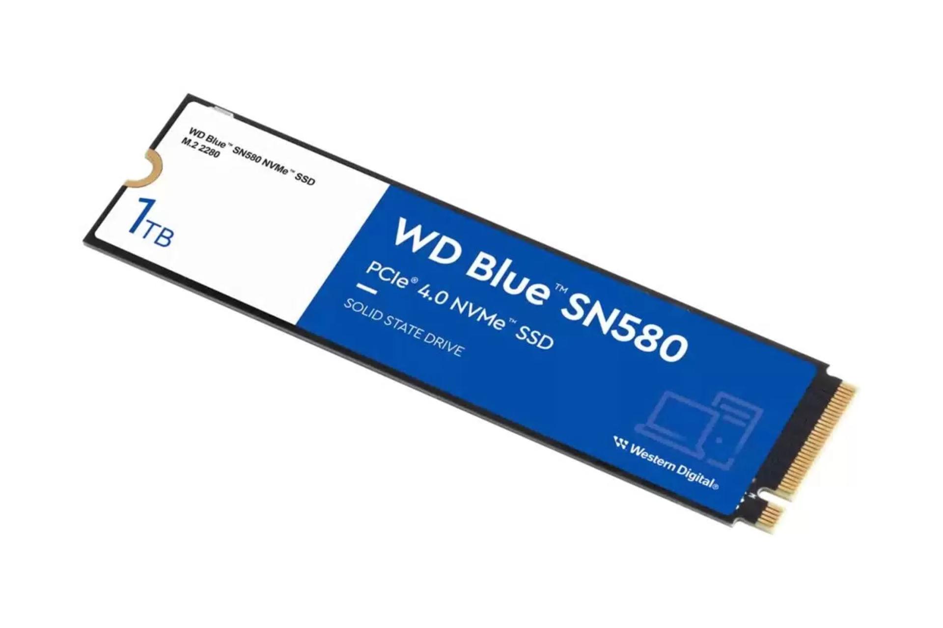 اس اس دی وسترن دیجیتال Blue SN580 WDS100T3B0E NVMe M.2 ظرفیت 1 ترابایت