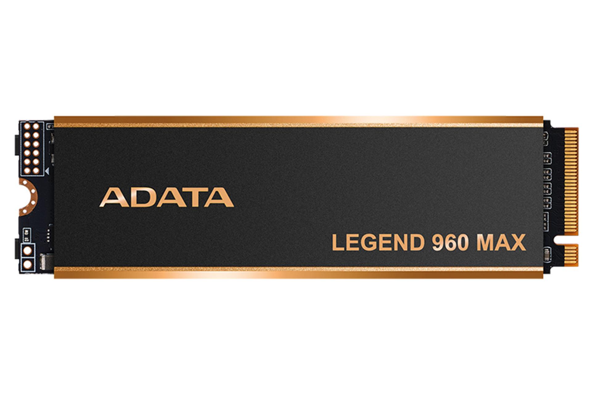 ابعاد و اندازه اس اس دی ای دیتا LEGEND 960 MAX NVMe M.2 ظرفیت 2 ترابایت